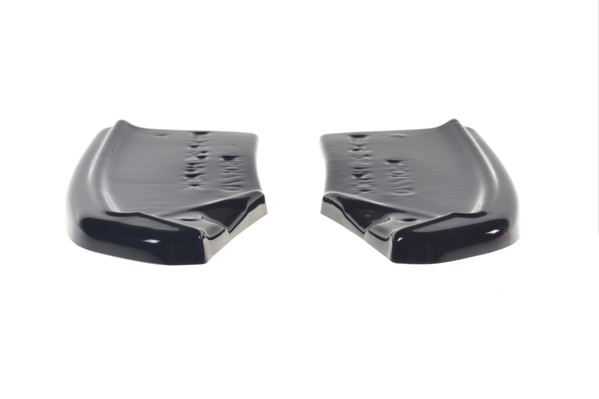 Flaps Heckansatz Diffusor für BMW X3 F25 M-Paket Facelift schwarz matt
