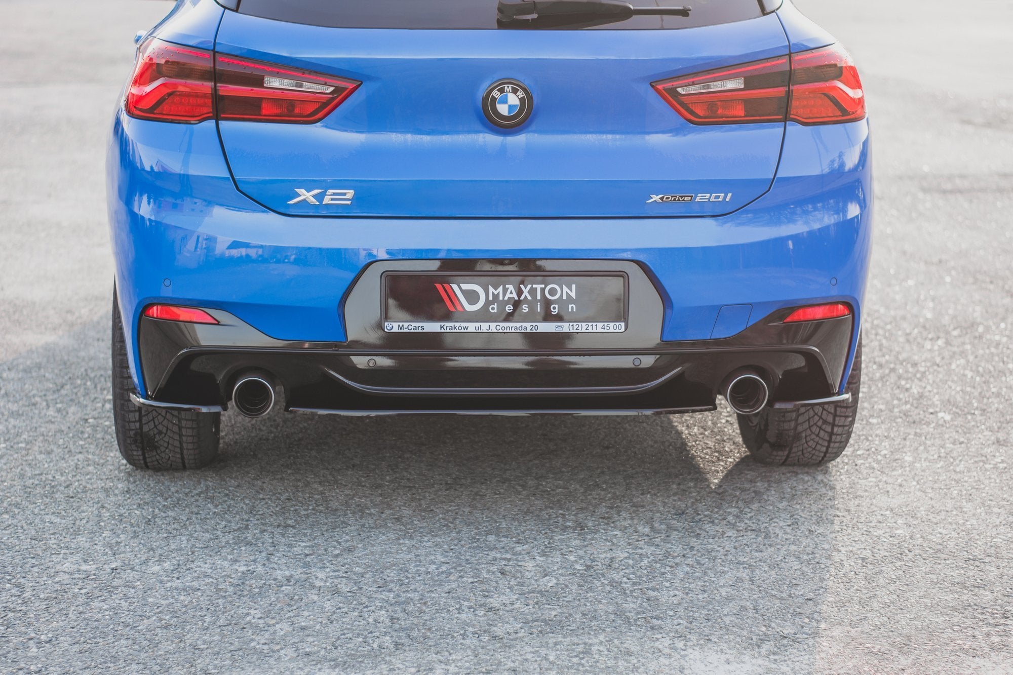 Heckansatz für BMW X2 F39 M - Paket