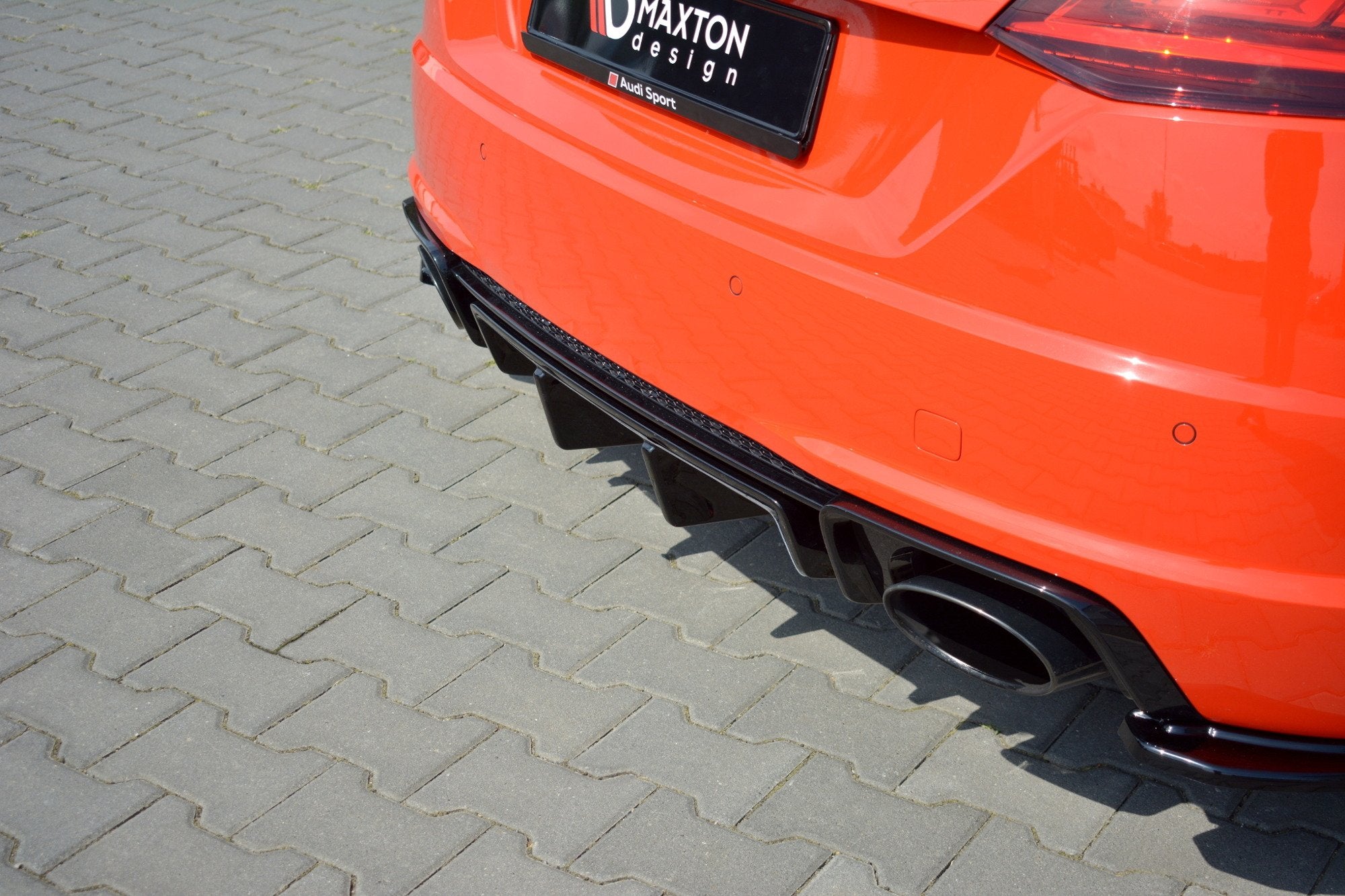 Diffusor Heck Ansatz für Audi TT RS 8S