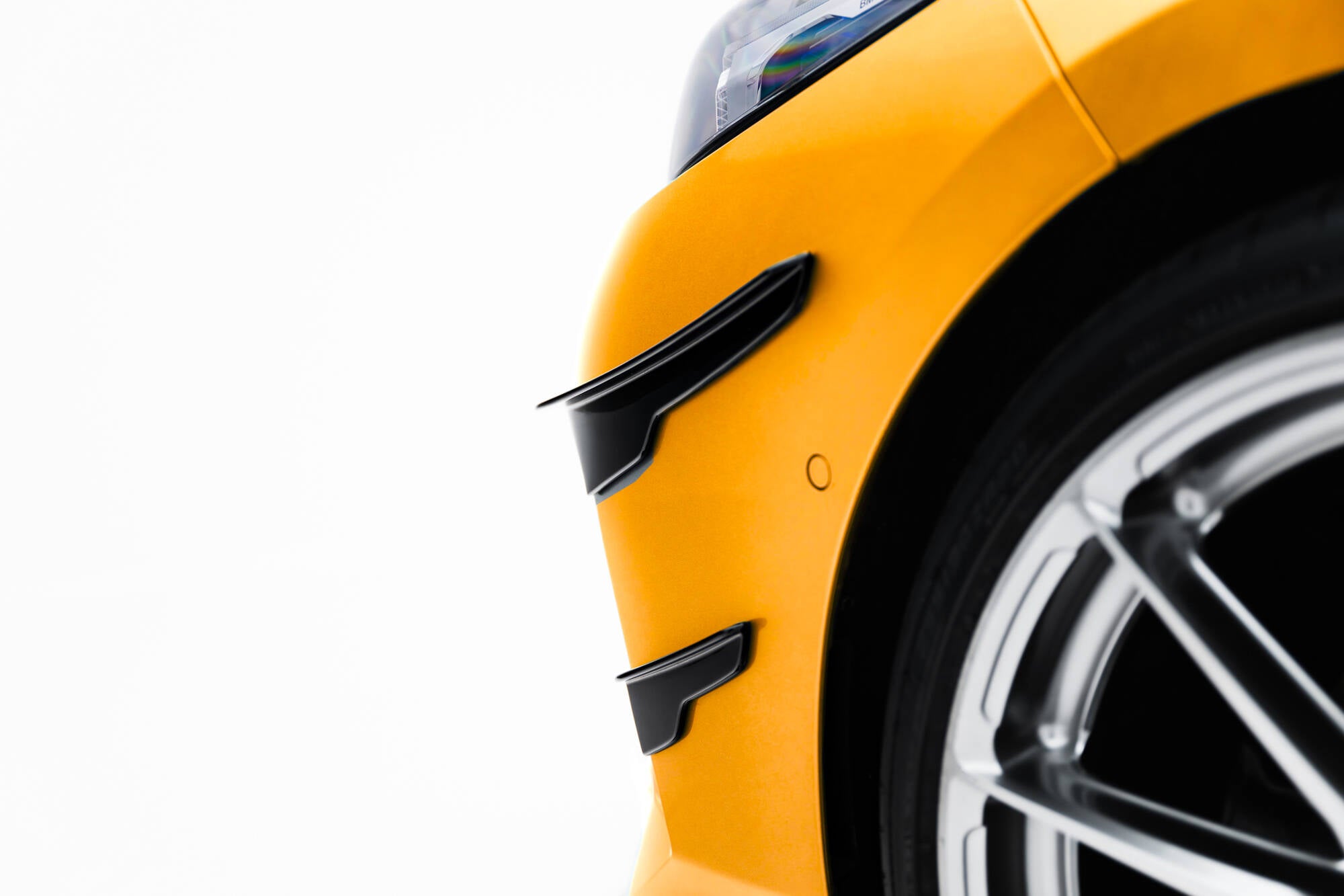 Stoßstangen Flaps Wings vorne Canards für BMW 1er M-Paket F70