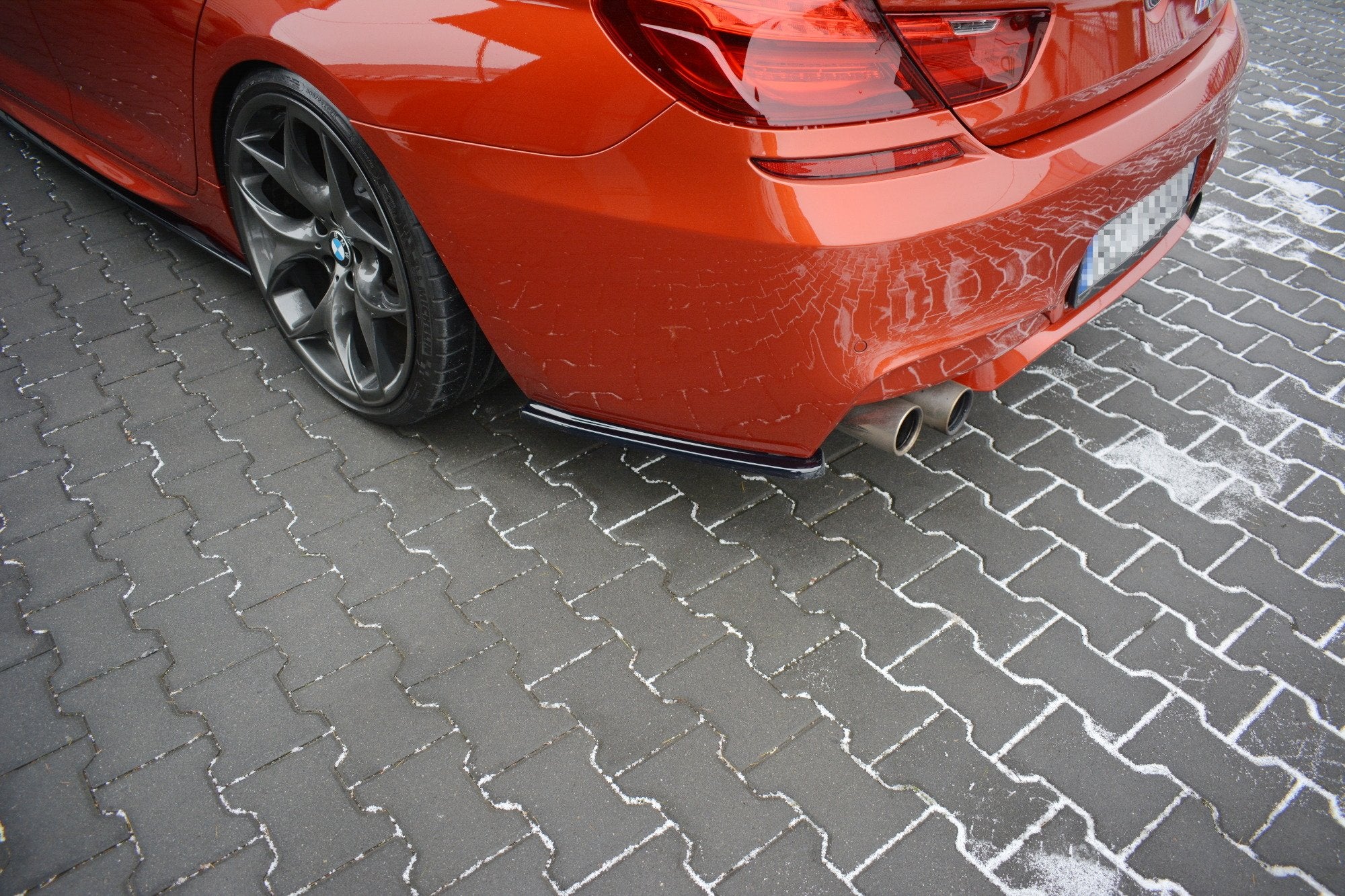 Flaps Heckansatz Diffusor für BMW M6 Gran Coupe / Coupe / Cabriolet F06 / F13 / F12