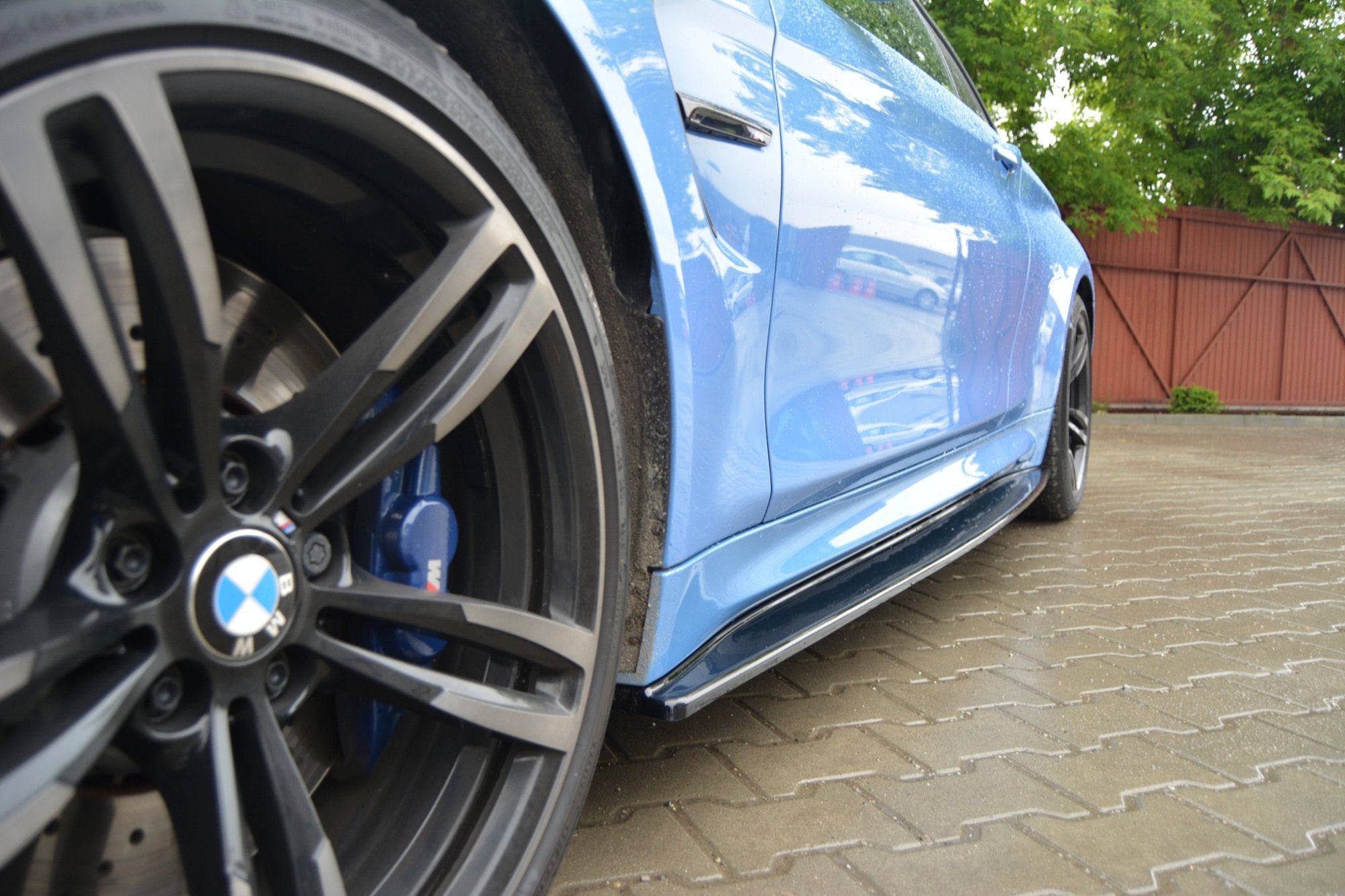 Seitenschweller V1 Ansatz für für BMW M4 F82