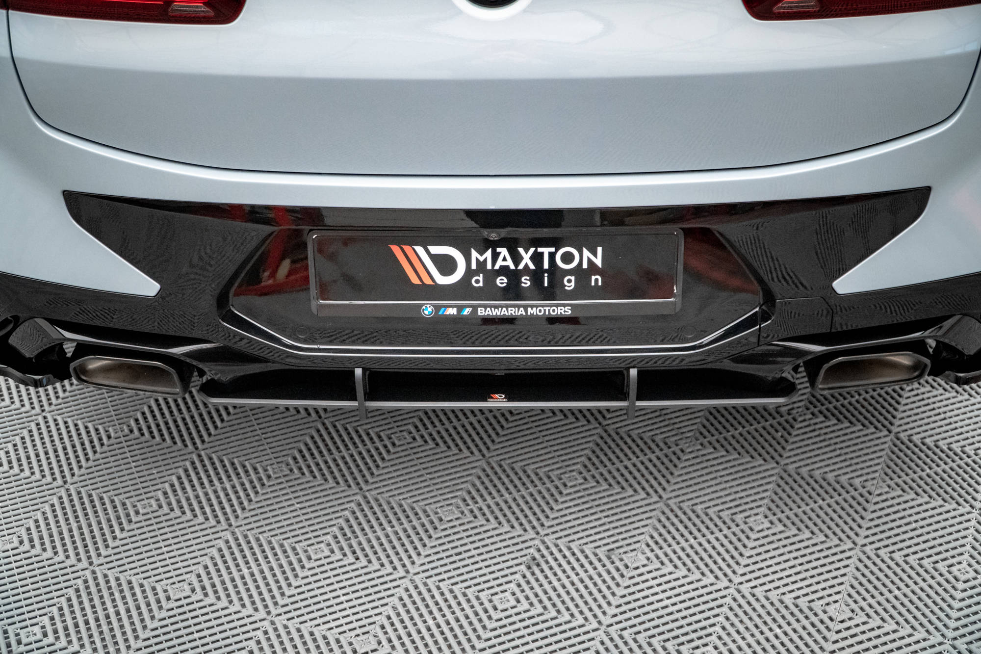 Street Pro Heckschürze für BMW X4 M-Paket G02 Facelift