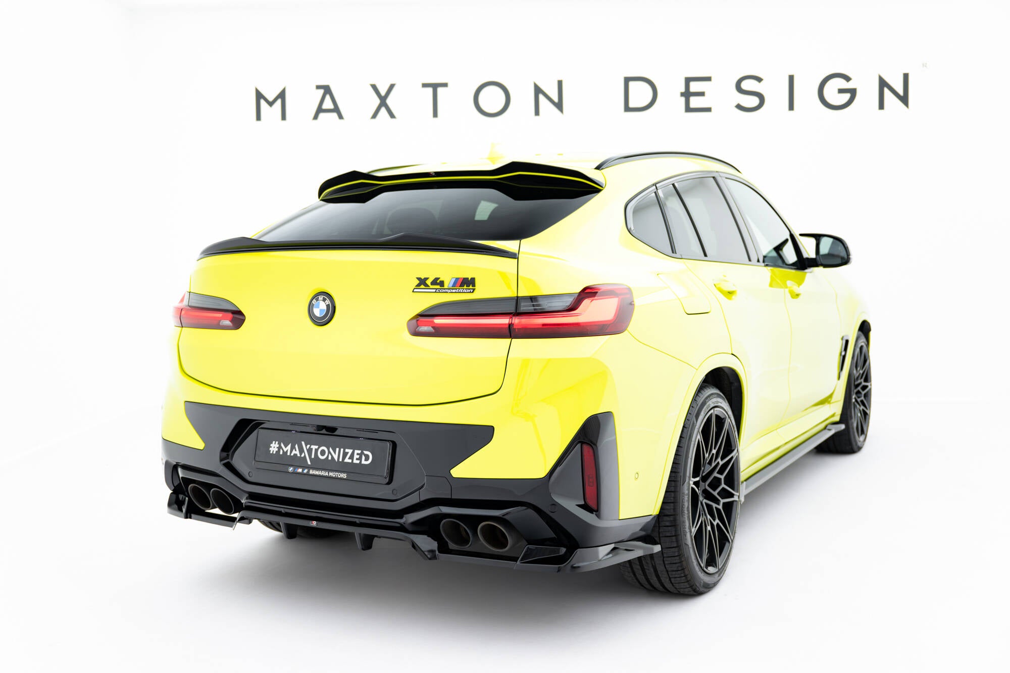 Unten Spoiler CAP 3D für BMW X4 M F98 Facelift