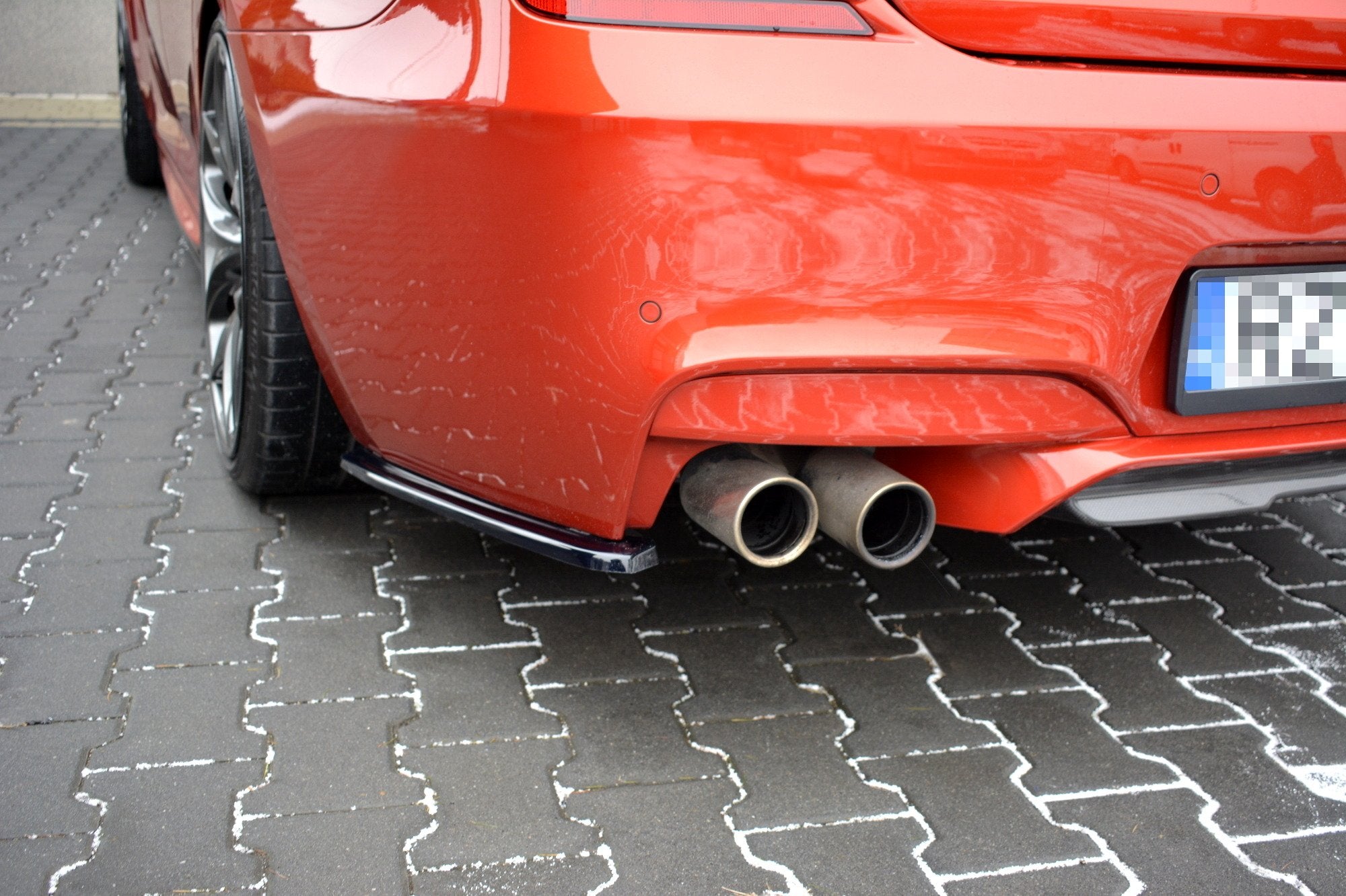 Flaps Heckansatz Diffusor für BMW M6 Gran Coupe / Coupe / Cabriolet F06 / F13 / F12