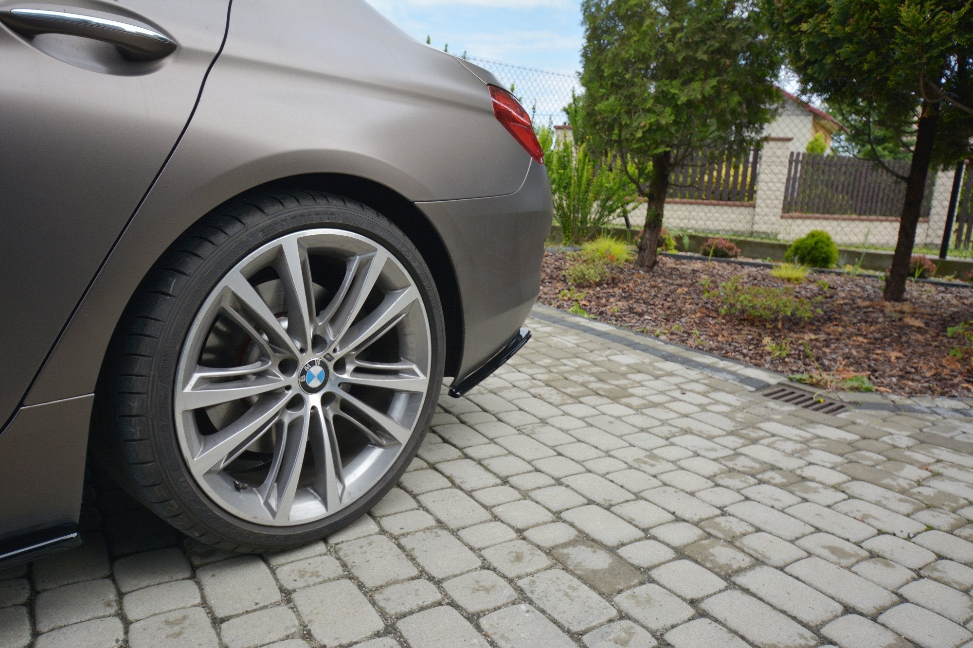 Flaps Heckansatz Diffusor für BMW 6er GRAN COUPÉ