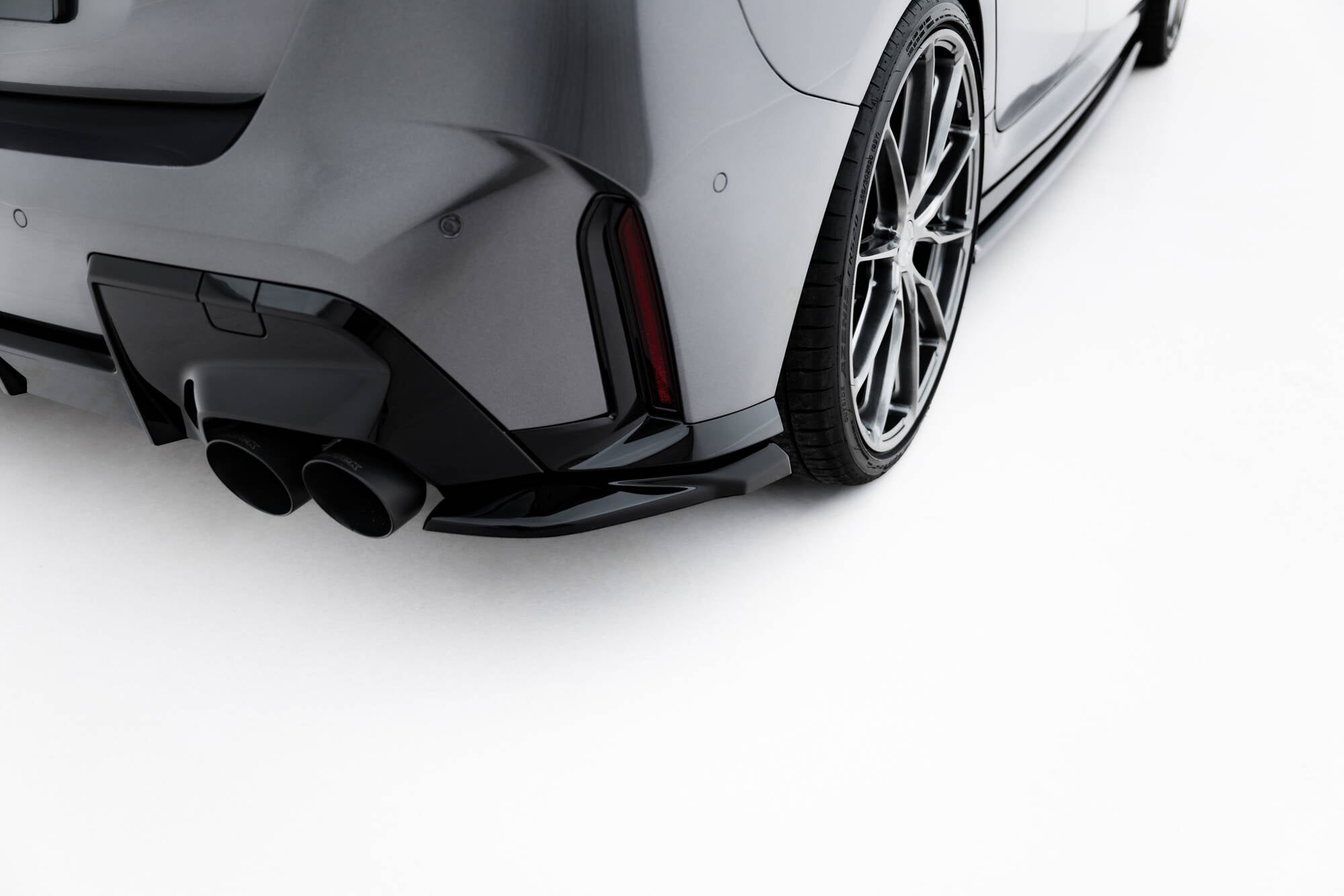 Flaps Heckansatz V4 Diffusor für BMW M135i F70