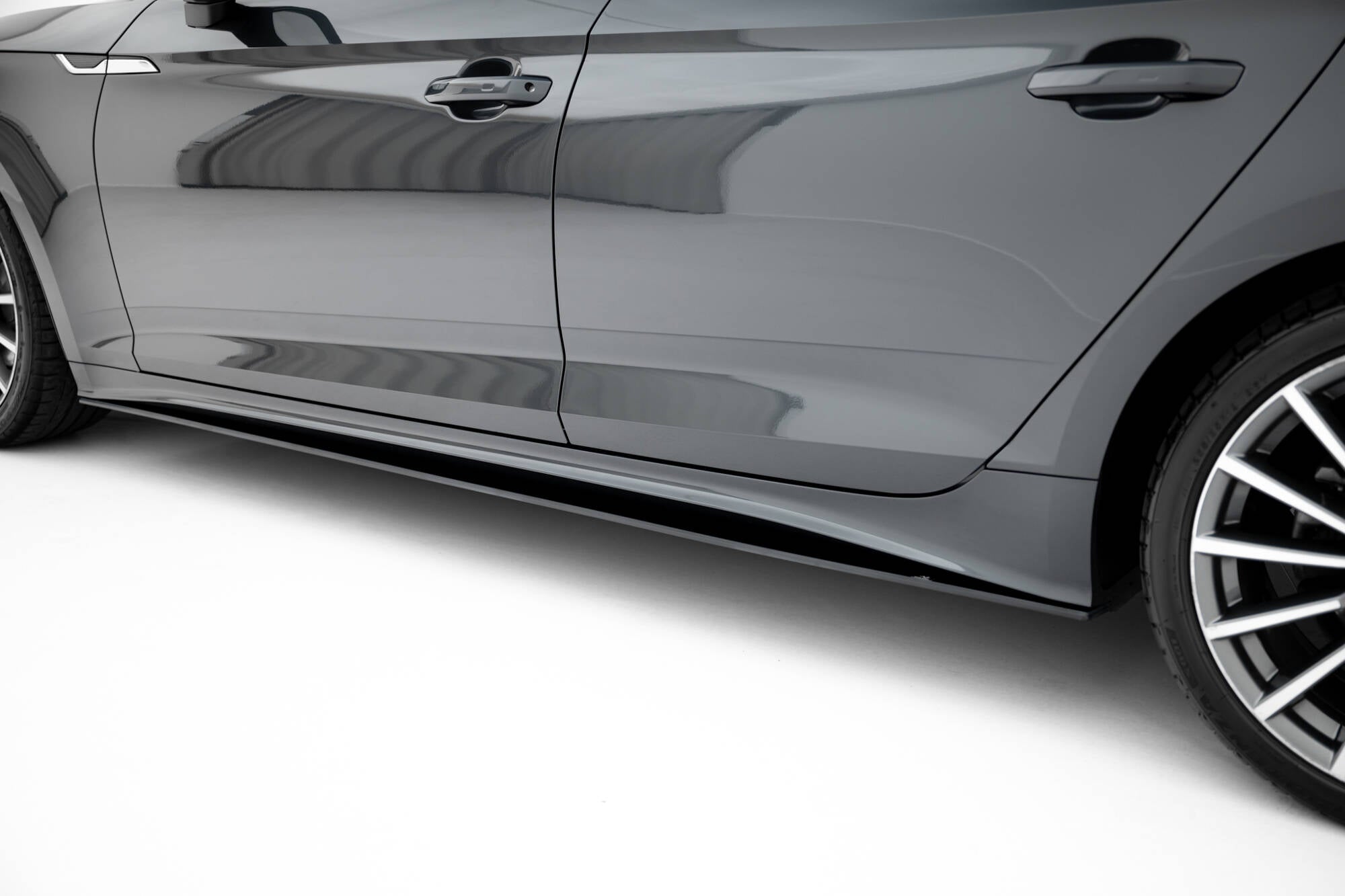 Street Pro Seitenschweller Ansatz für Audi A5 Sportback F5 Facelift