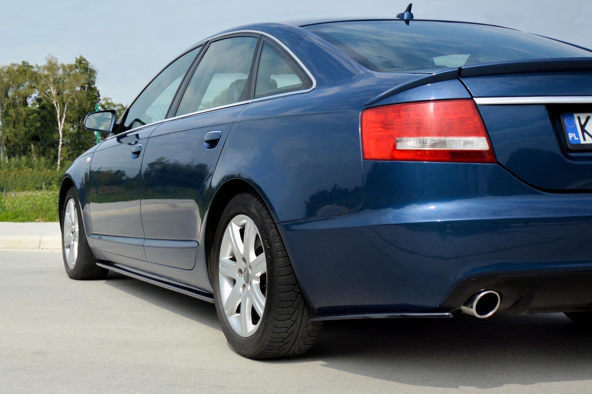 Seitenschweller Ansatz für Audi A6 S-Line C6 / C6 FL