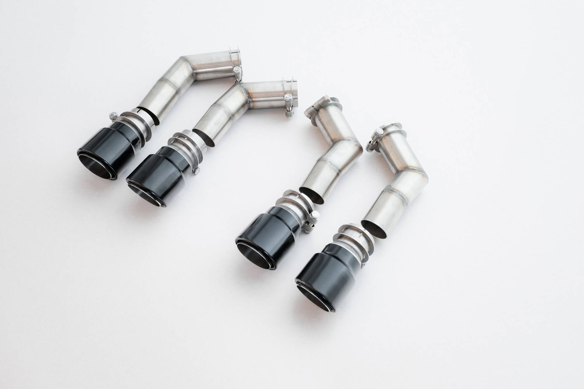 Diffusor V3 Heck Ansatz für + Endrohre für Cupra Formentor VZ Mk1 / Mk1 Facelift