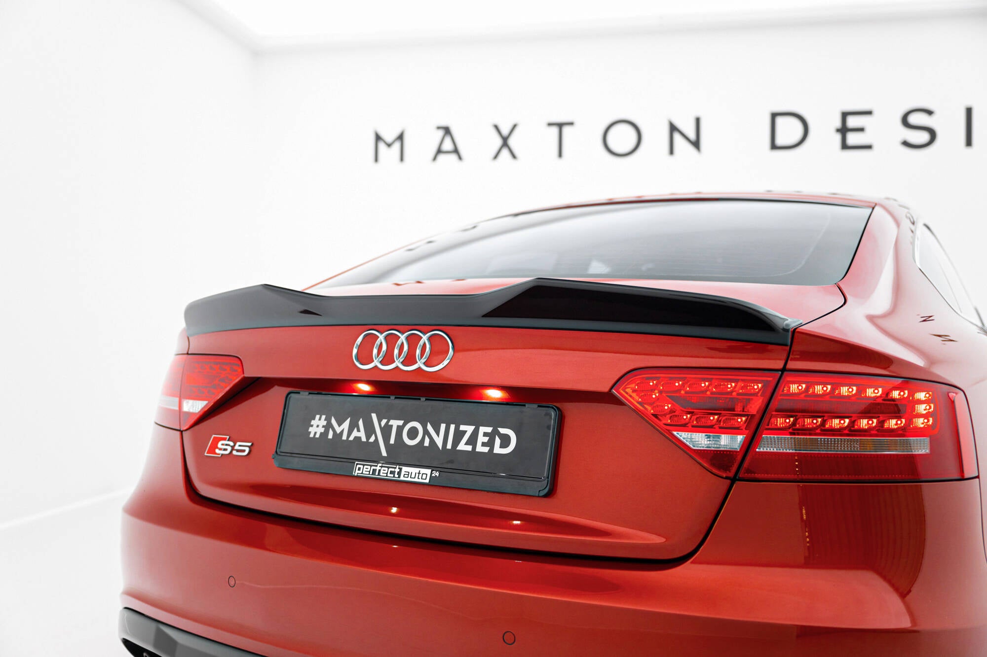 Spoiler CAP 3D für Audi A5 Sportback S-Line / S5 8T / 8T Facelift