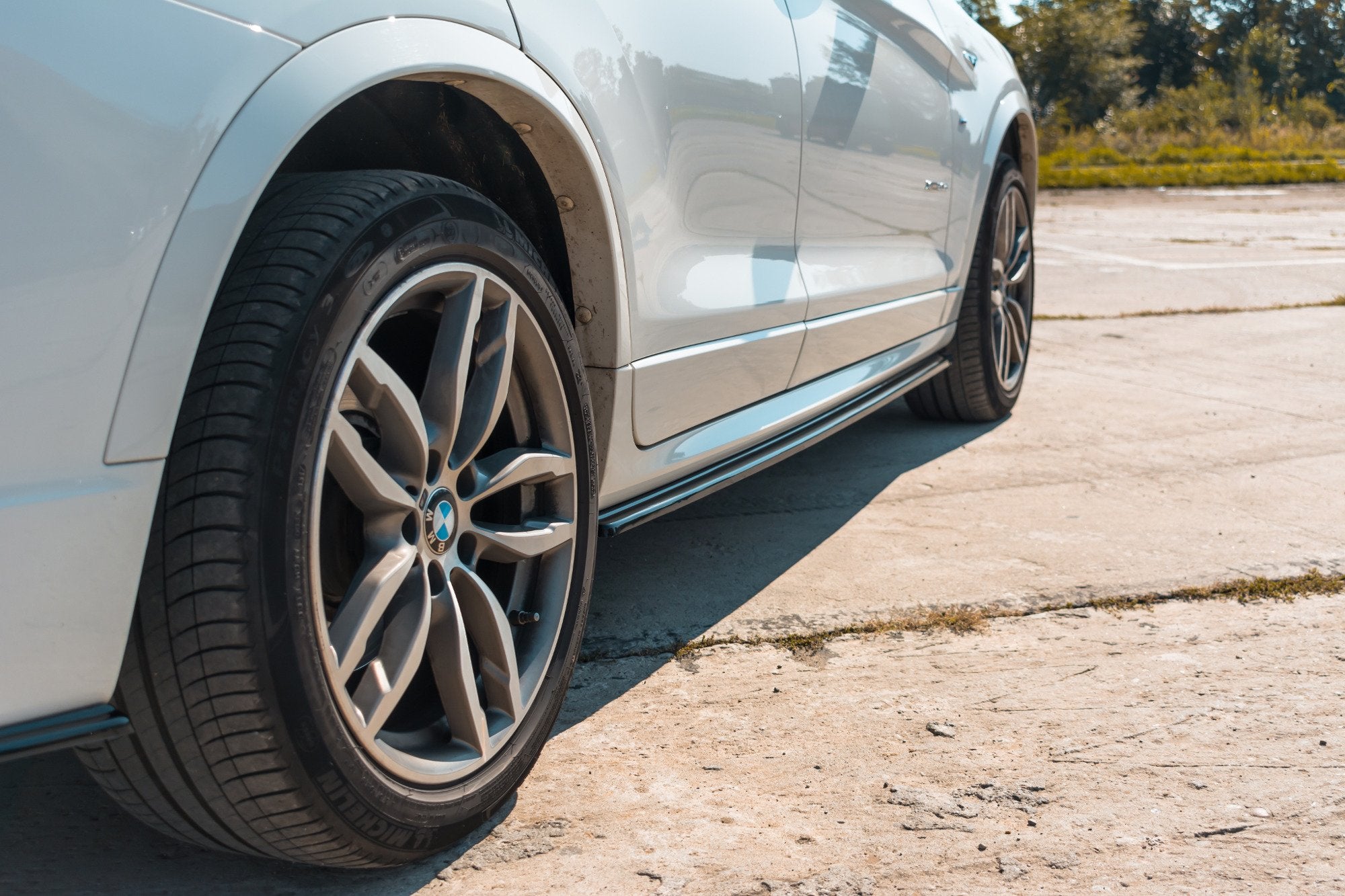 Seitenschweller Ansatz für BMW X3 M-Paket F25 Facelift