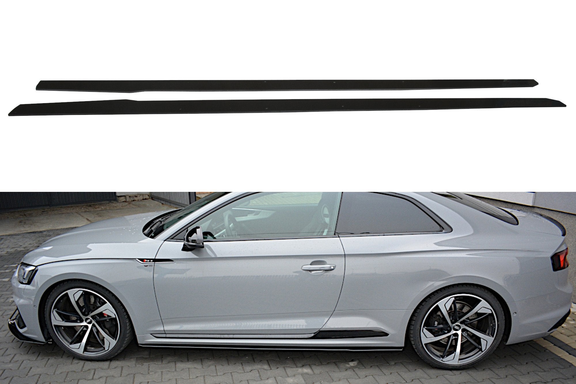 Sport Seitenschweller Ansatz für Audi RS5 F5 Coupe
