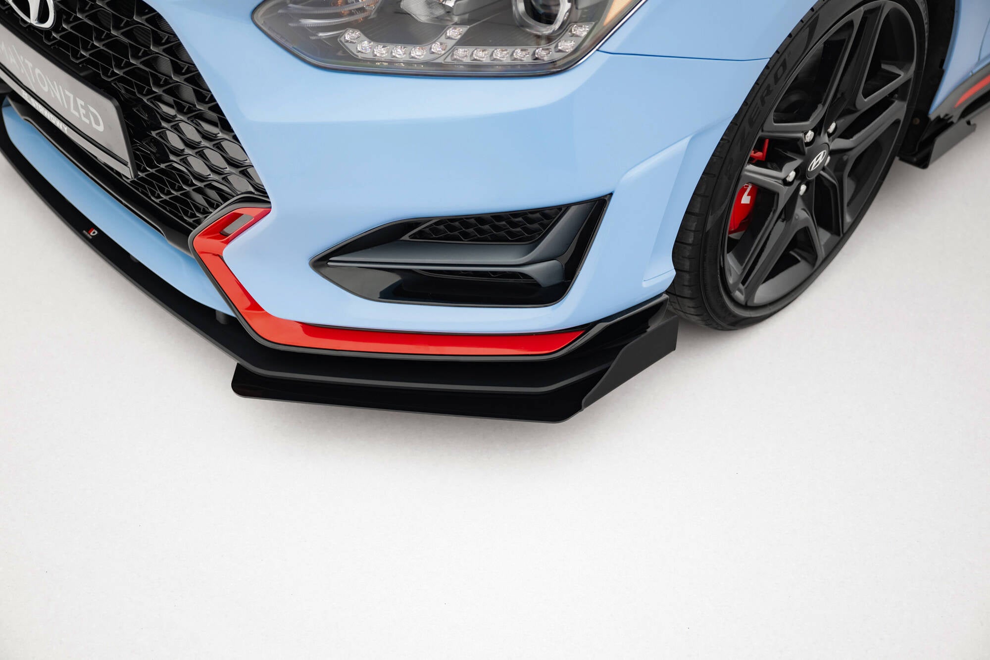 Front Stoßstange Flaps für Hyundai Veloster N Mk2
