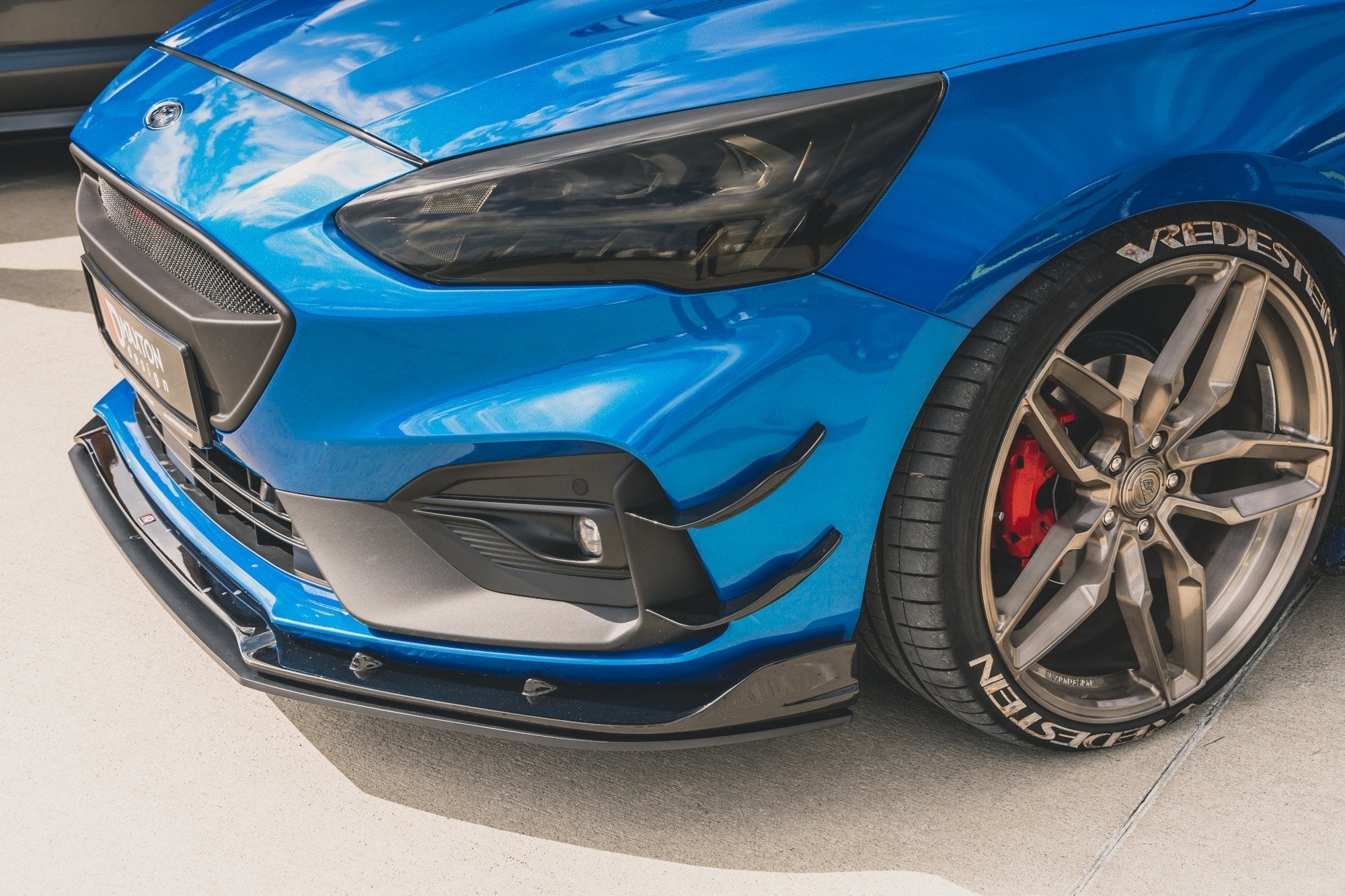 Frontlippe für Set Ford Focus Mk4 St-line