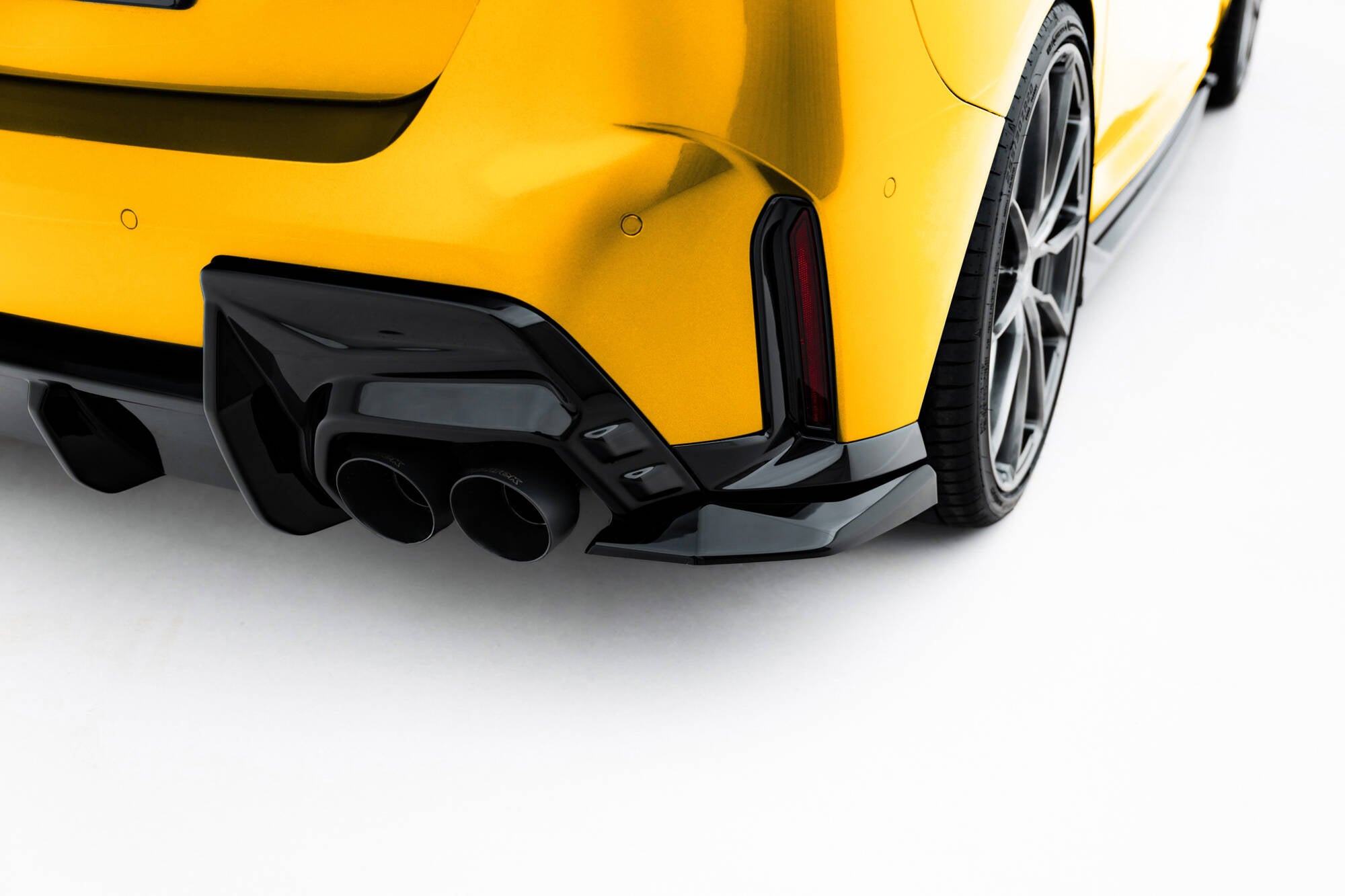 Flaps Heckansatz V2 Diffusor für BMW 1er M - Paket F70