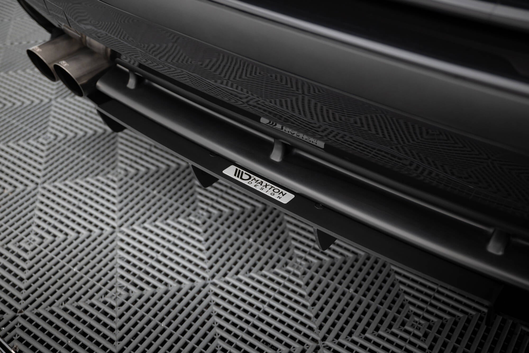 Diffusor Heck Ansatz für Heckschürze für BMW M3 / 3 M-Paket E36 Coupe