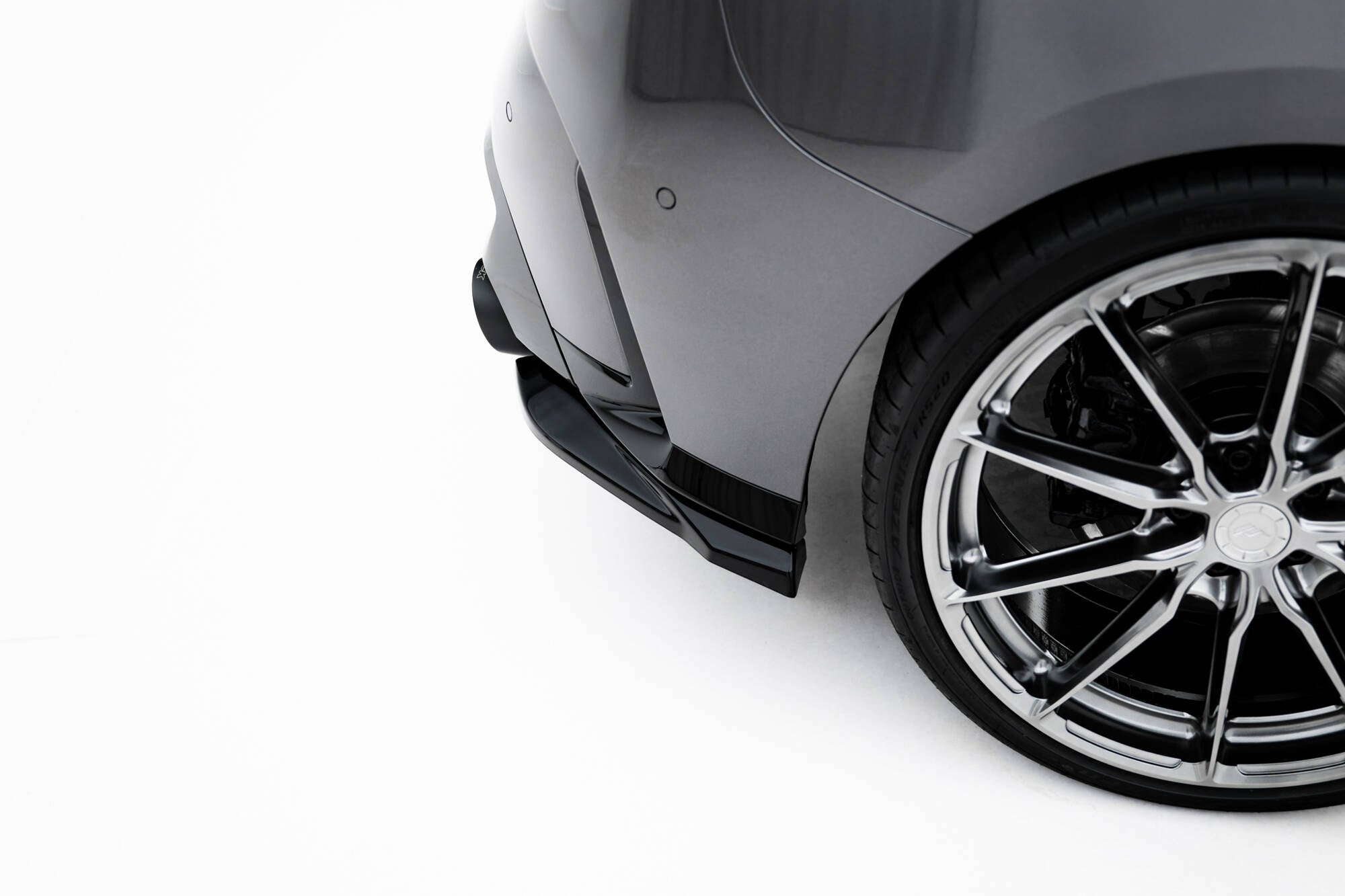 Flaps Heckansatz V4 Diffusor für BMW M135i F70