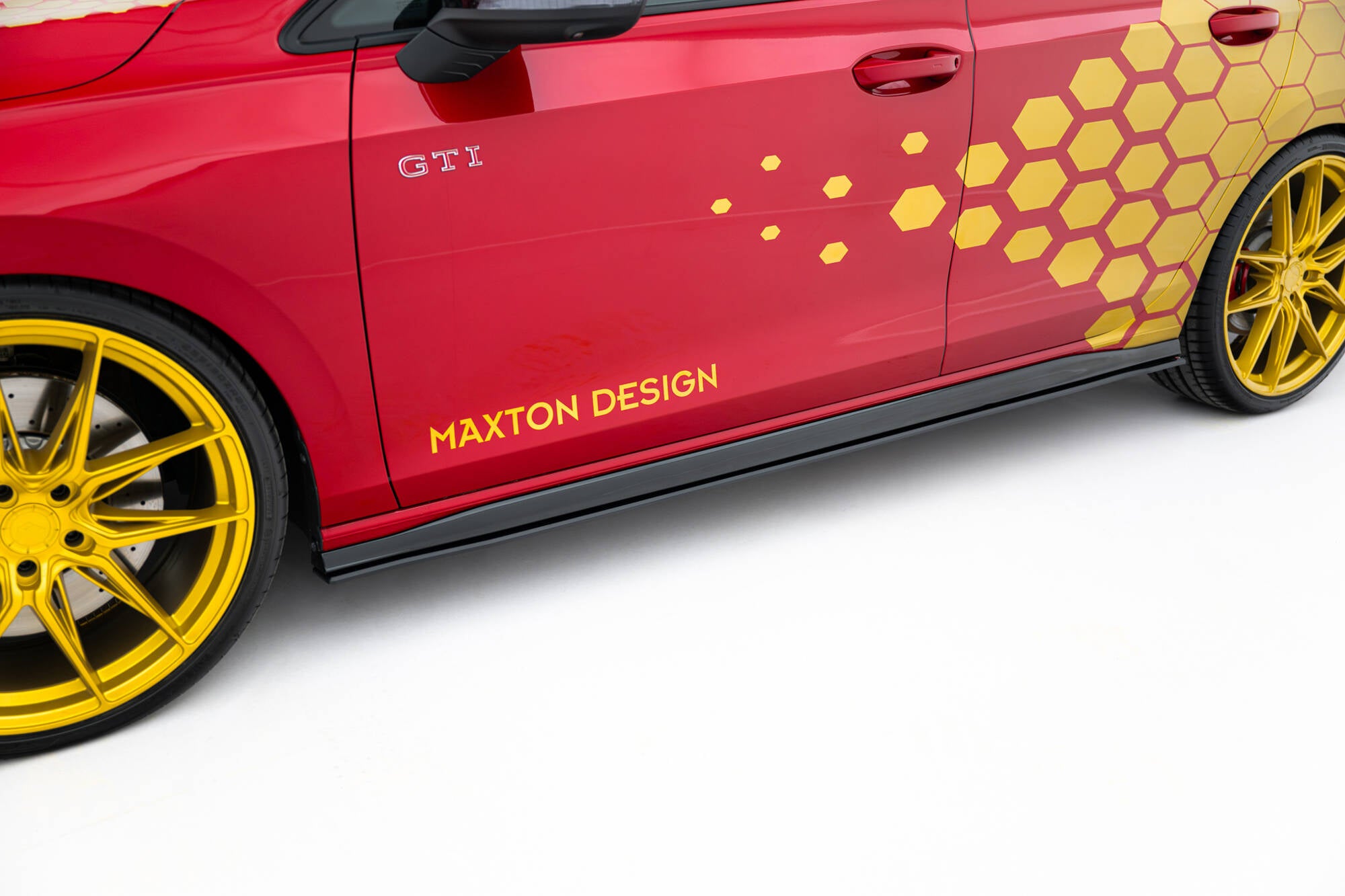 Street Pro Seitenschweller Ansatz für VW Golf GTI Clubsport Mk8 Facelift