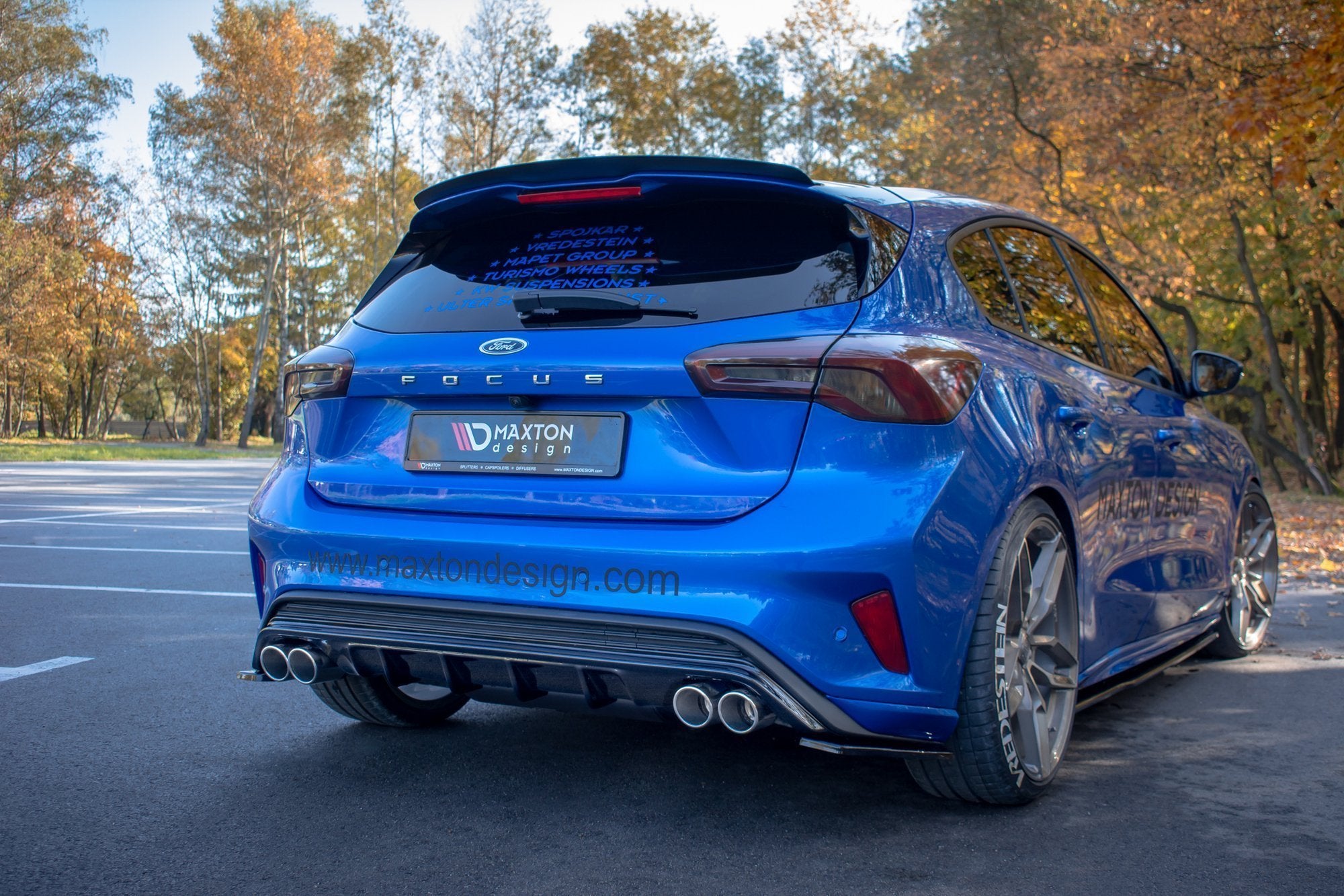 Diffusor Heck Ansatz für Ford Focus Hatchabck ST-Line