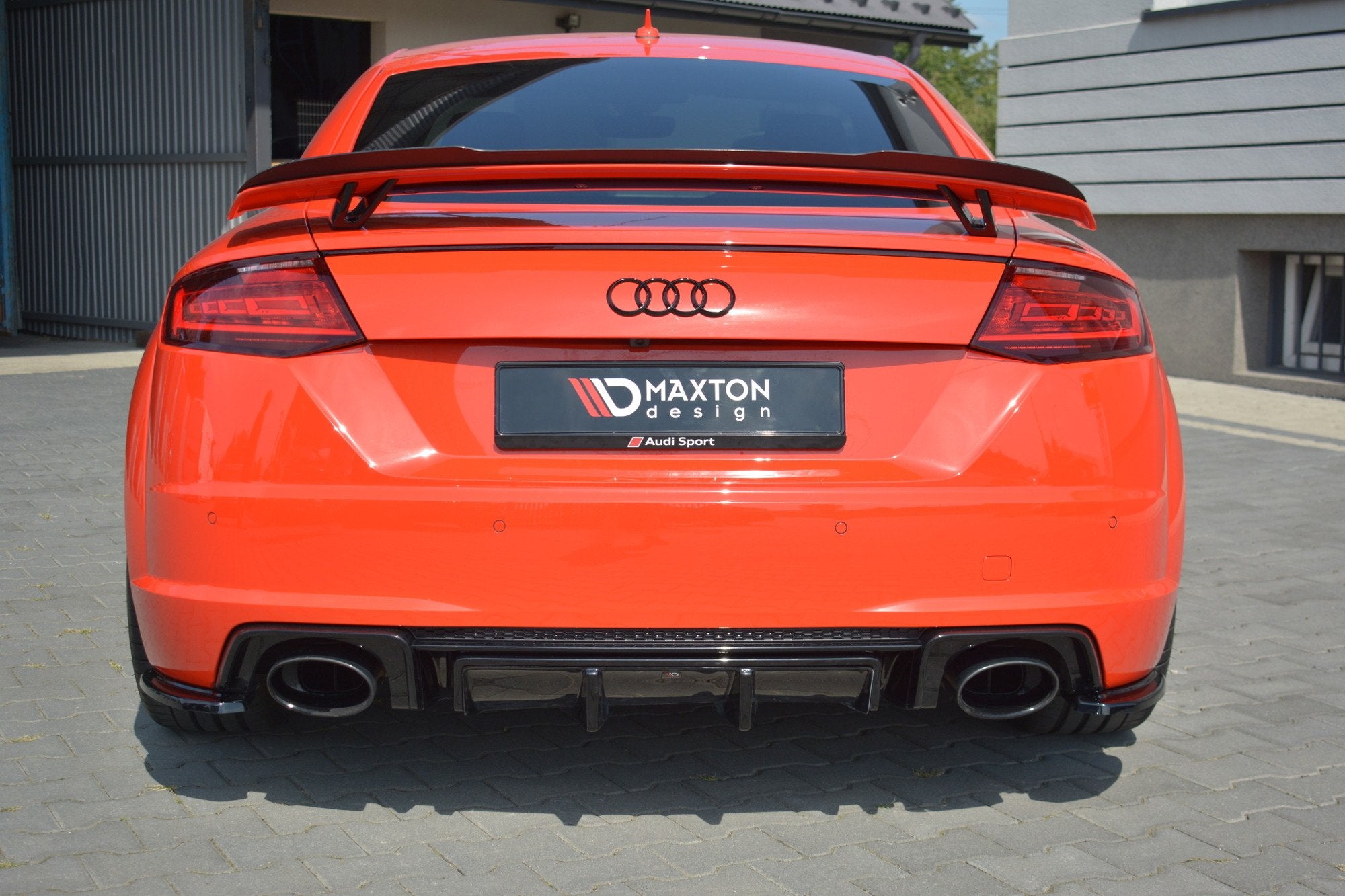 Diffusor Heck Ansatz für Audi TT RS 8S