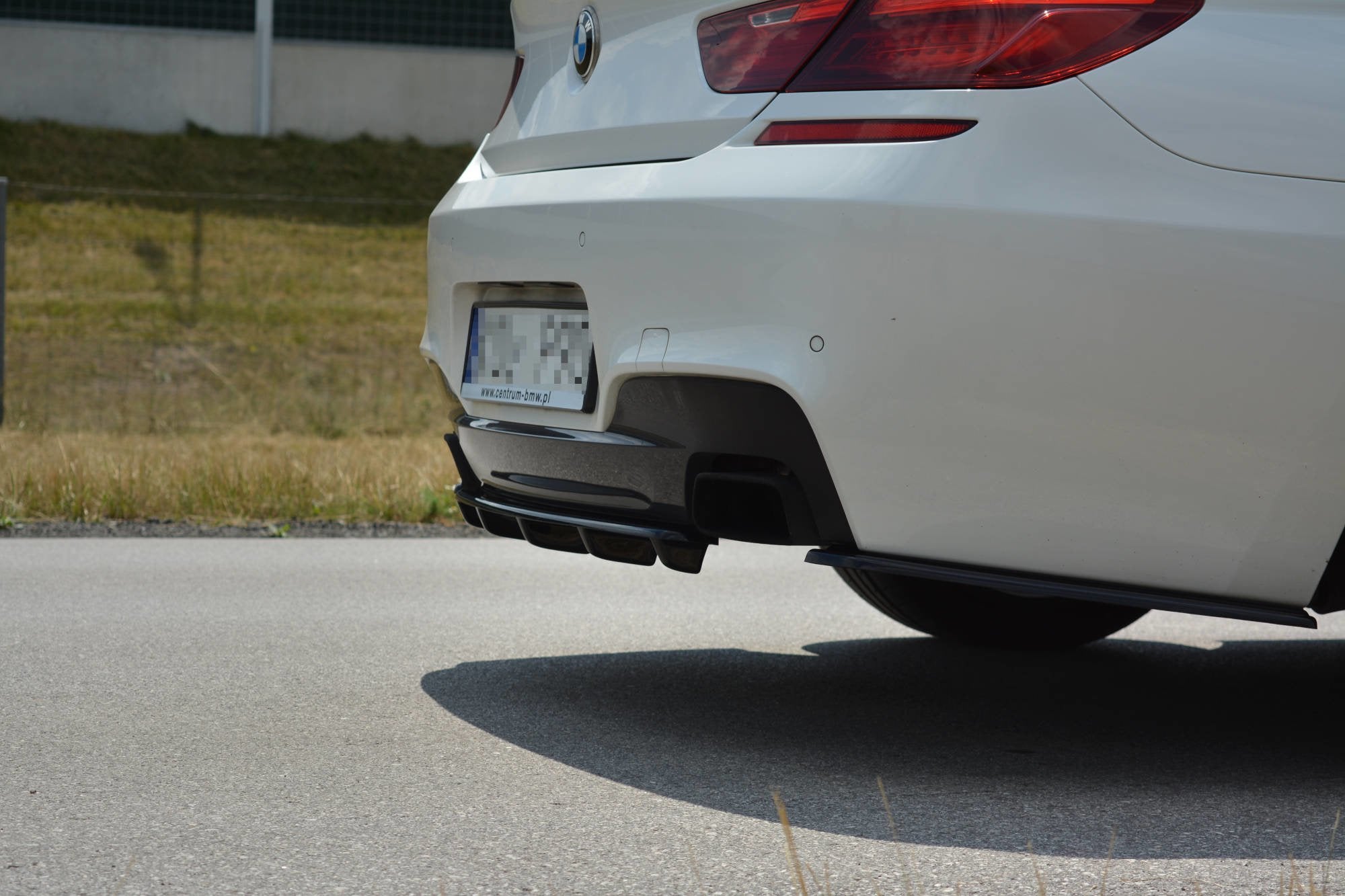 Heckansatz für BMW 6er Gran Coupé M Paket DTM LOOK