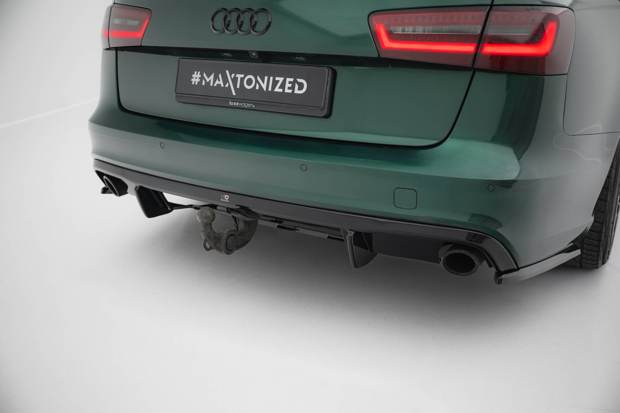 Diffusor Heck Ansatz für Audi A6 S-line Avant C7