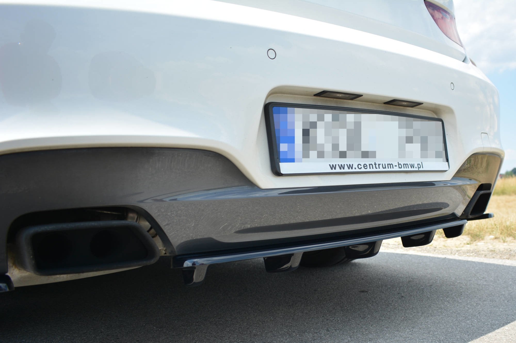 Heckansatz für BMW 6er Gran Coupé M Paket DTM LOOK