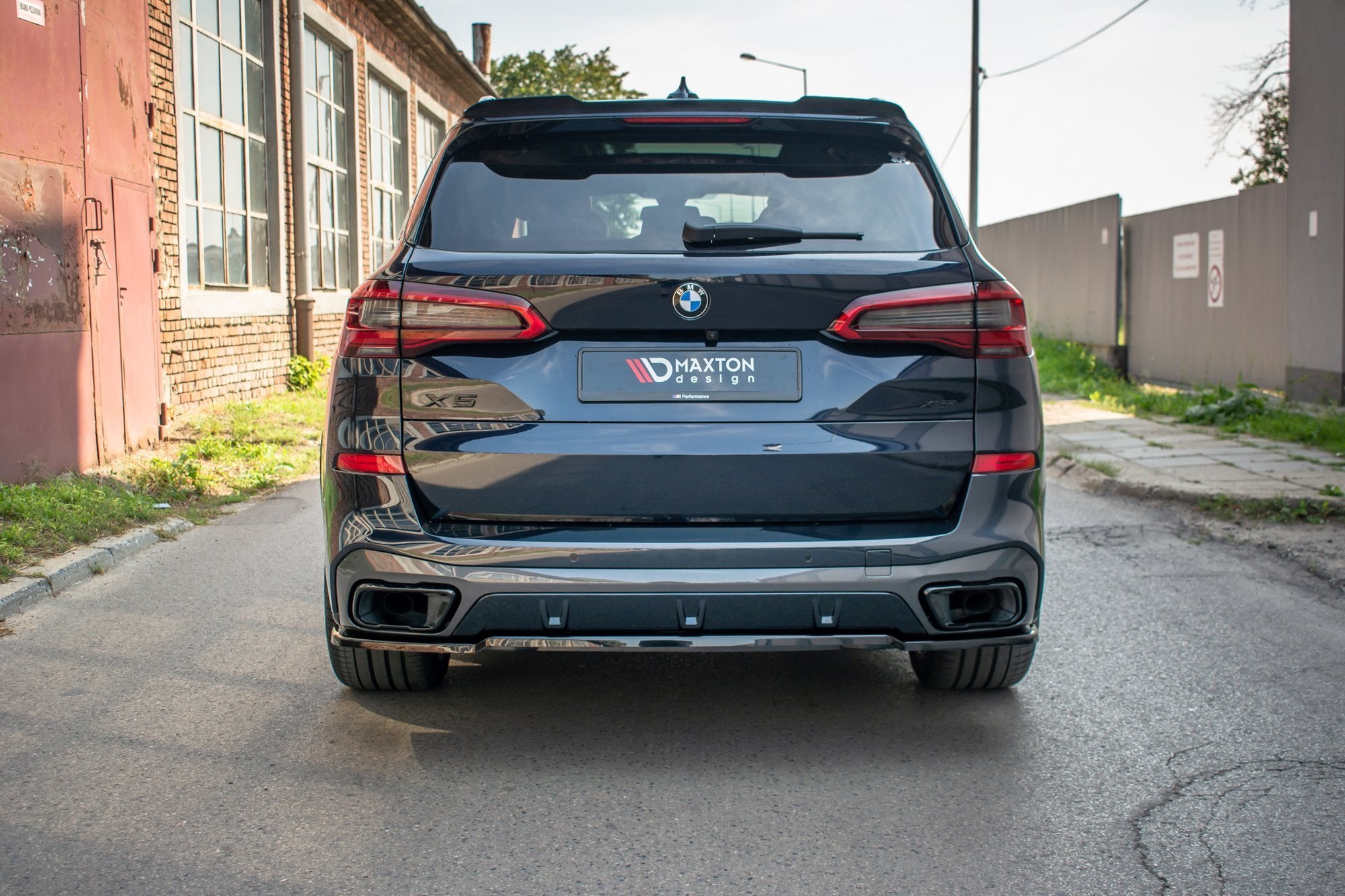 Heckansatz für BMW X5 G05 M Paket