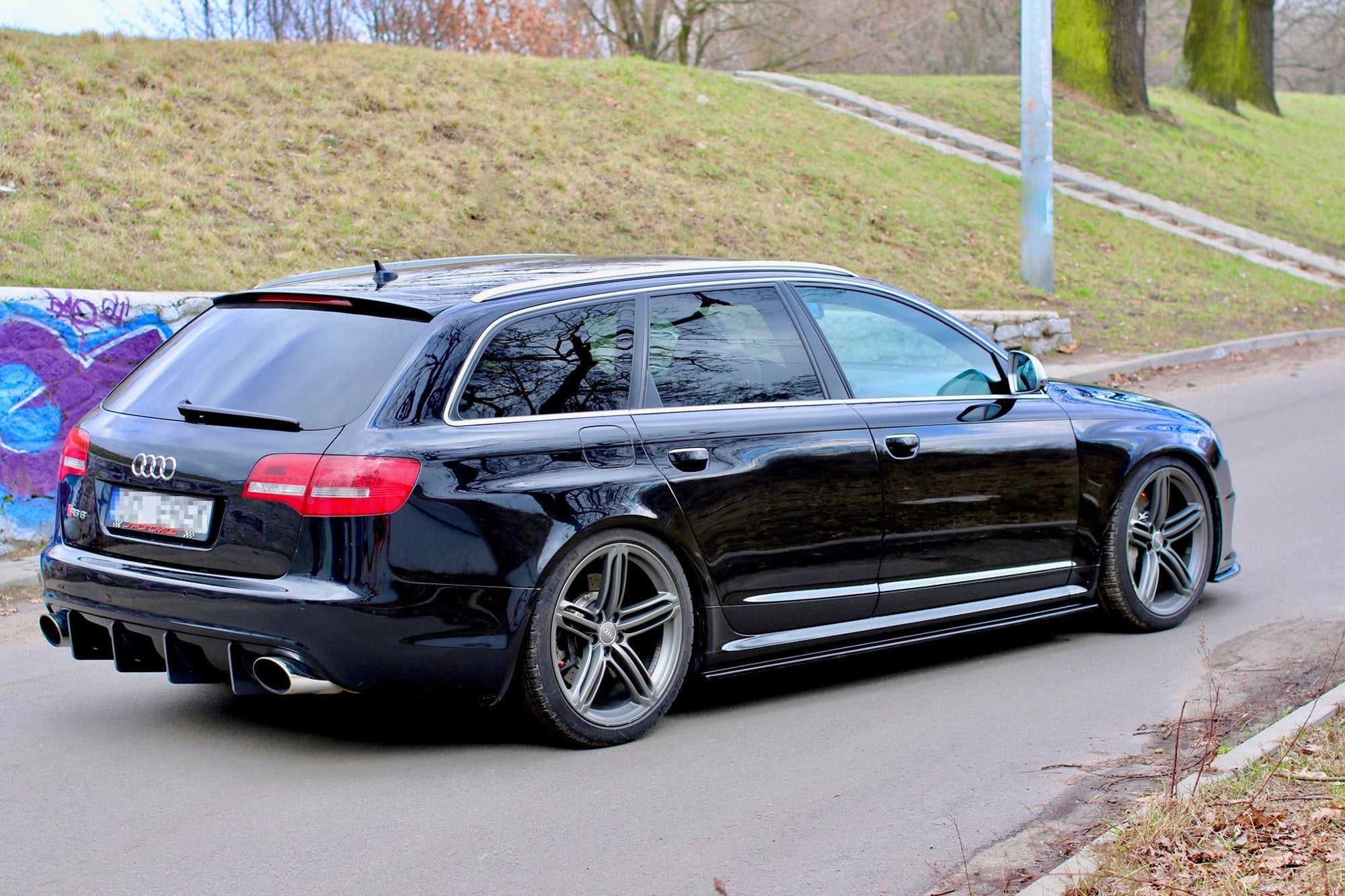Seitenschweller Ansatz für Audi RS6 C6