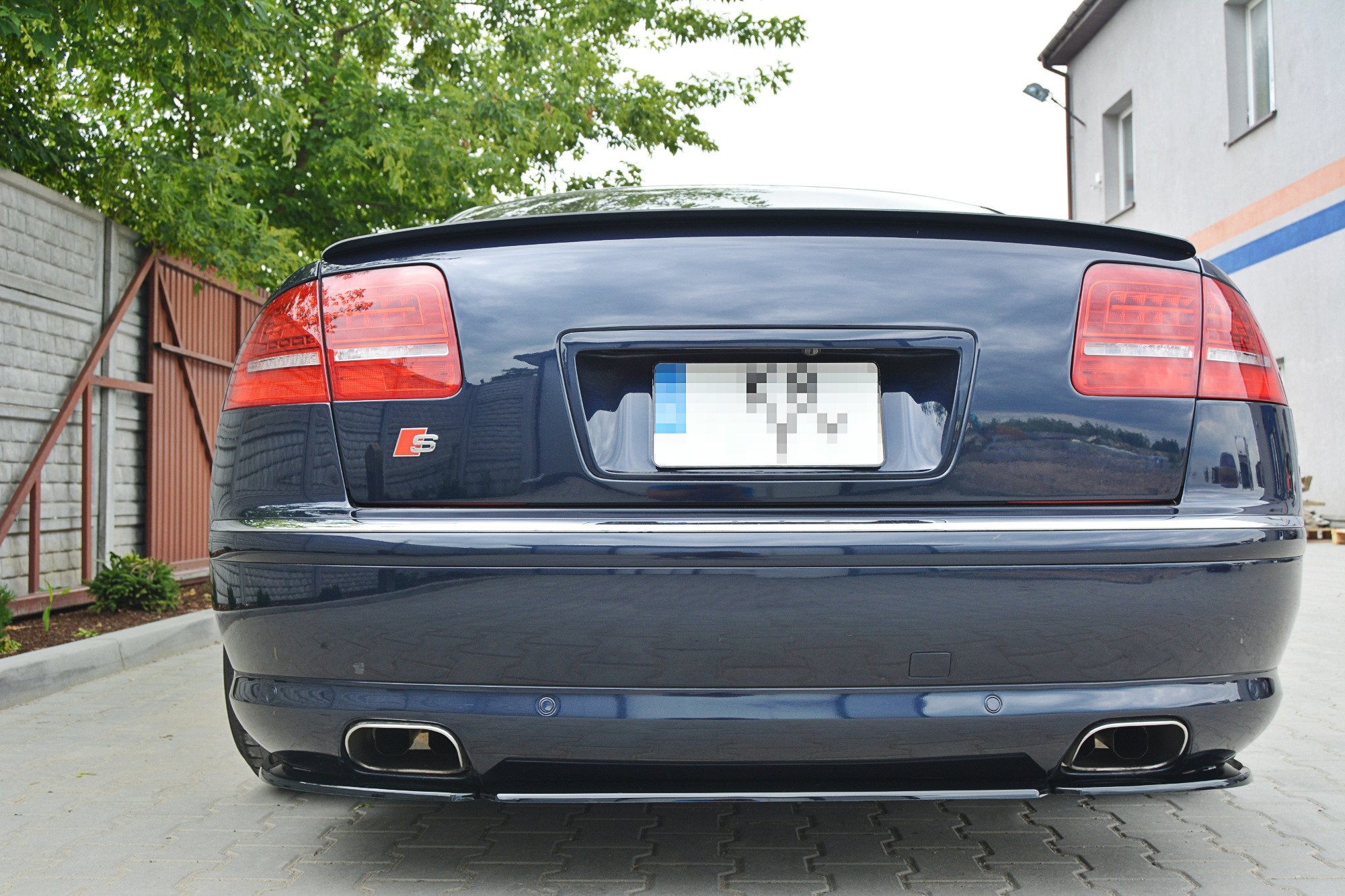 Heckansatz für Audi A8 W12 D3