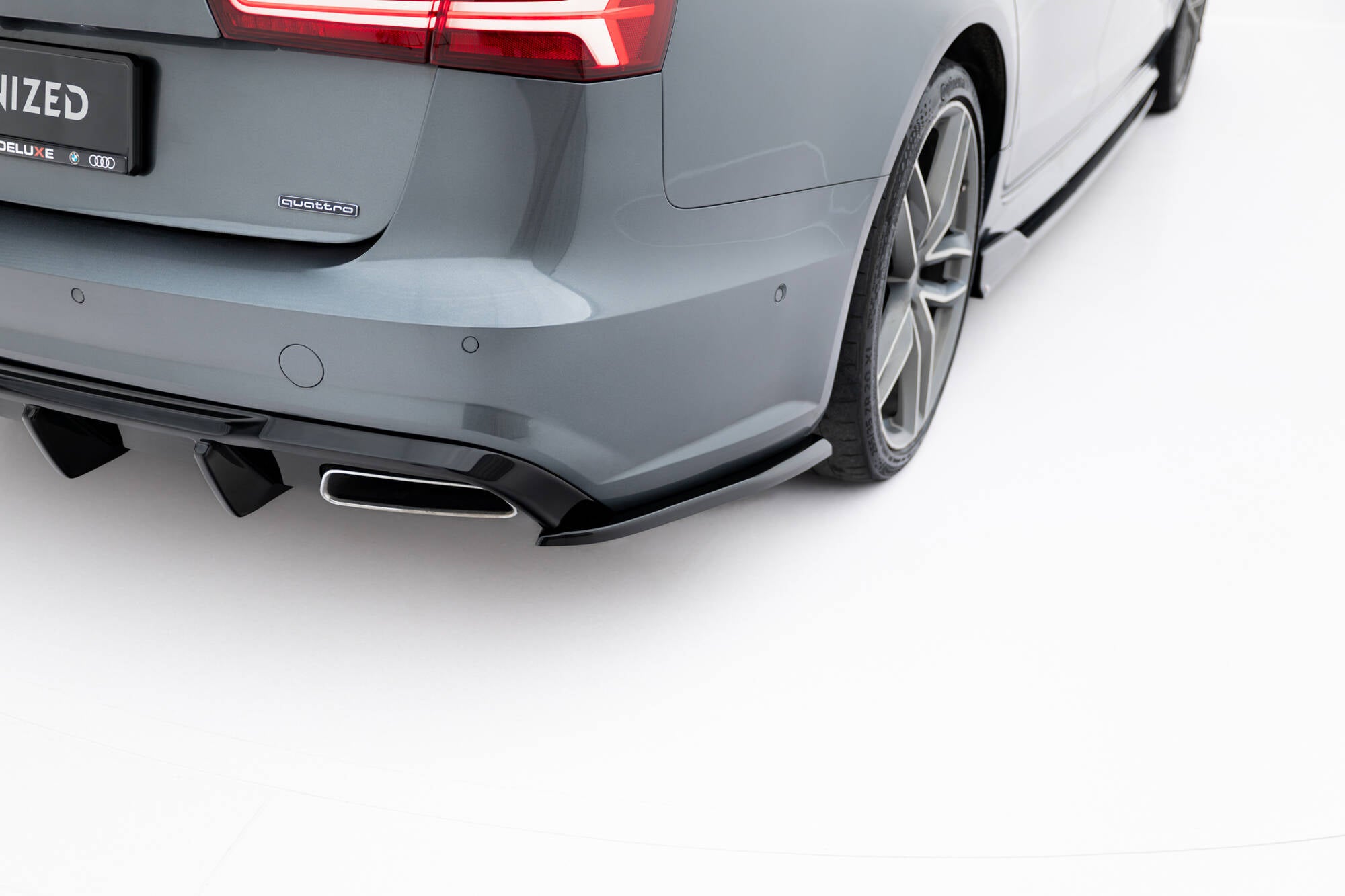 Flaps V3 Heckansatz Flaps Heckansatz für Audi S6 / A6 S-Line / A6 C7 FL
