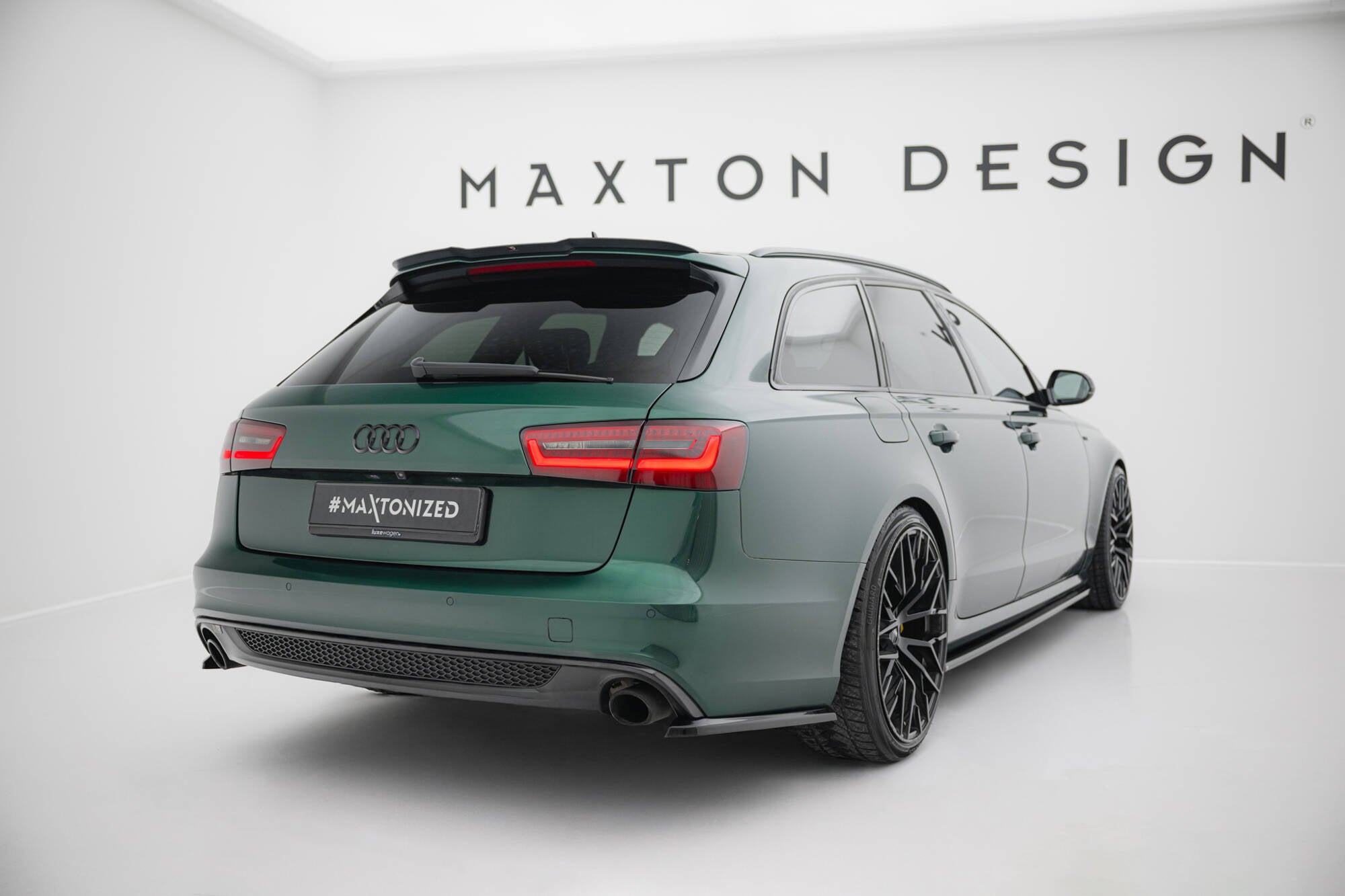 Flaps V2 Heckansatz Flaps Heckansatz für Audi A6 S-line Avant C7