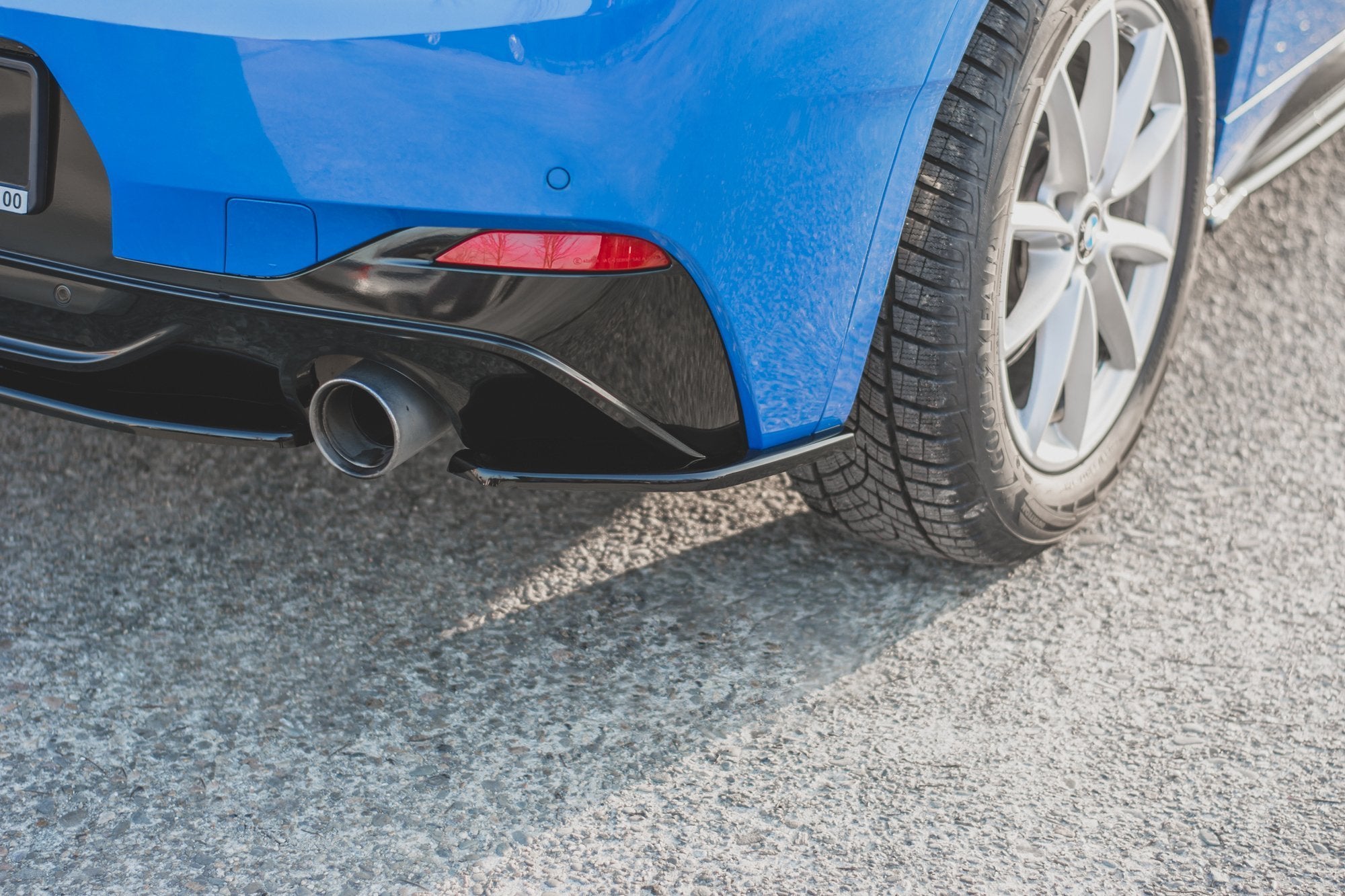 Flaps Heckansatz Diffusor für BMW X2 F39 M-Paket