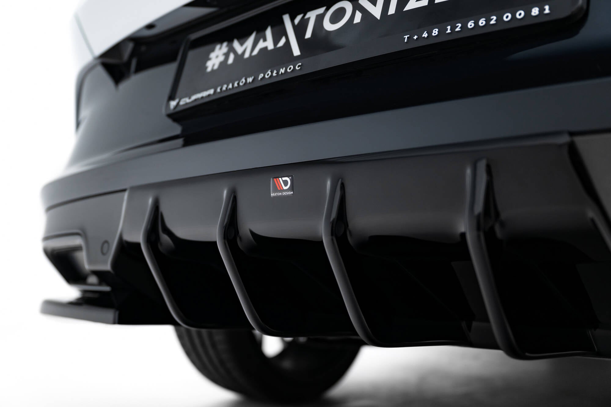 Diffusor V2 Heck Ansatz für Cupra Formentor Mk1 Facelift