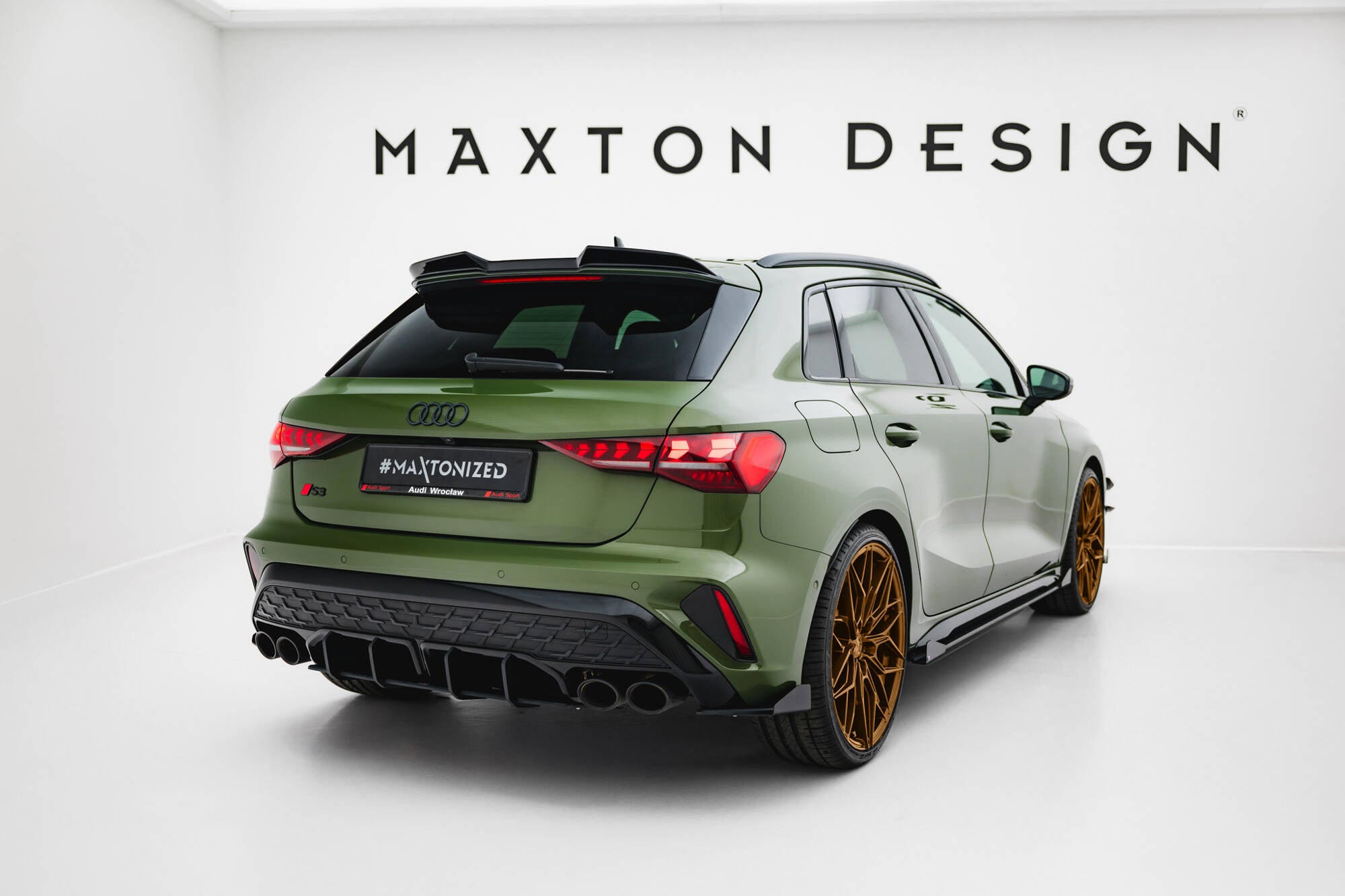 Street Pro Flaps Heckansatz Flaps Heckansatz + Flaps für Audi S3 Sportback 8Y Facelift