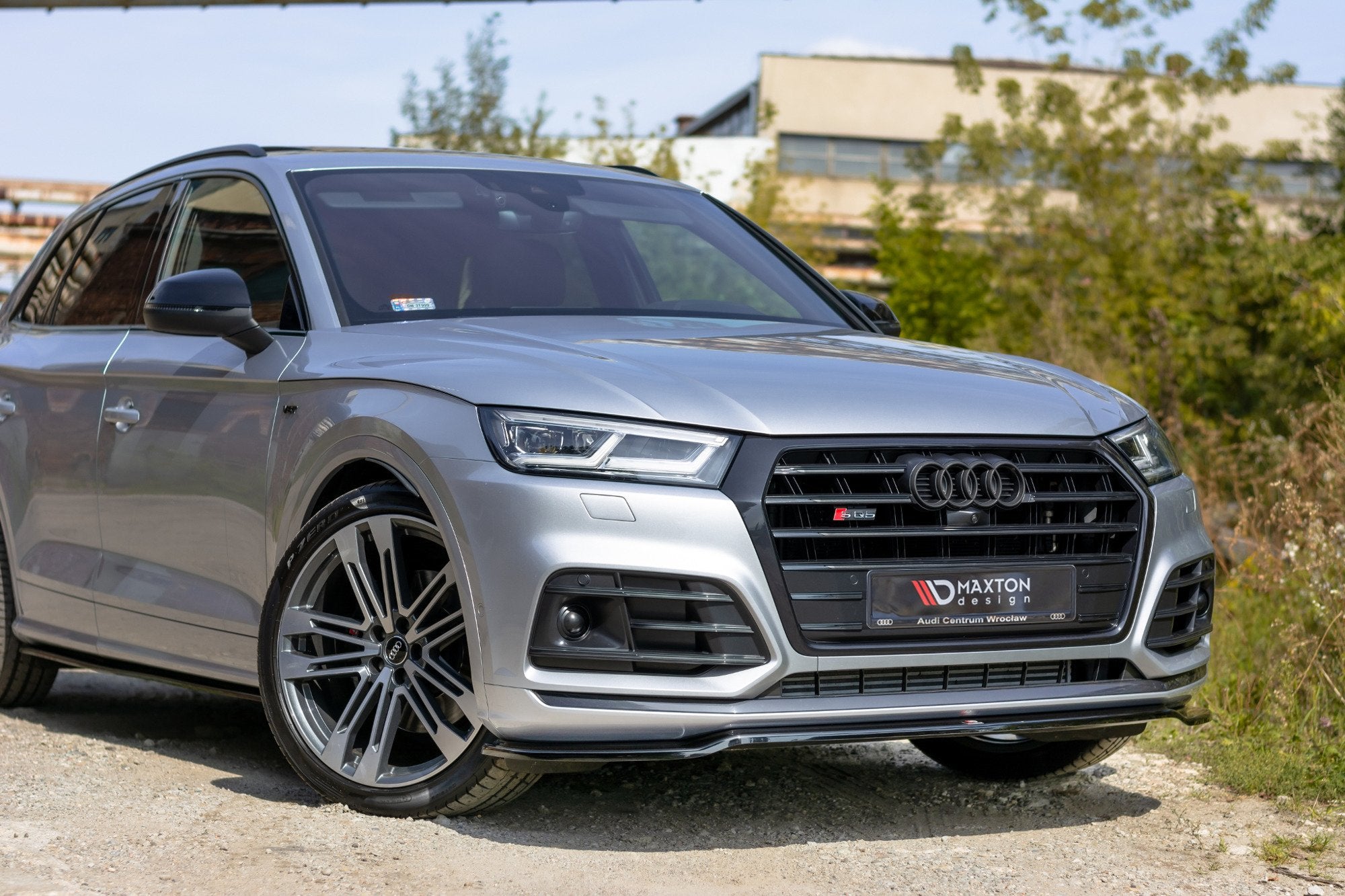 Frontlippe für Audi SQ5/Q5 S-line Mk2