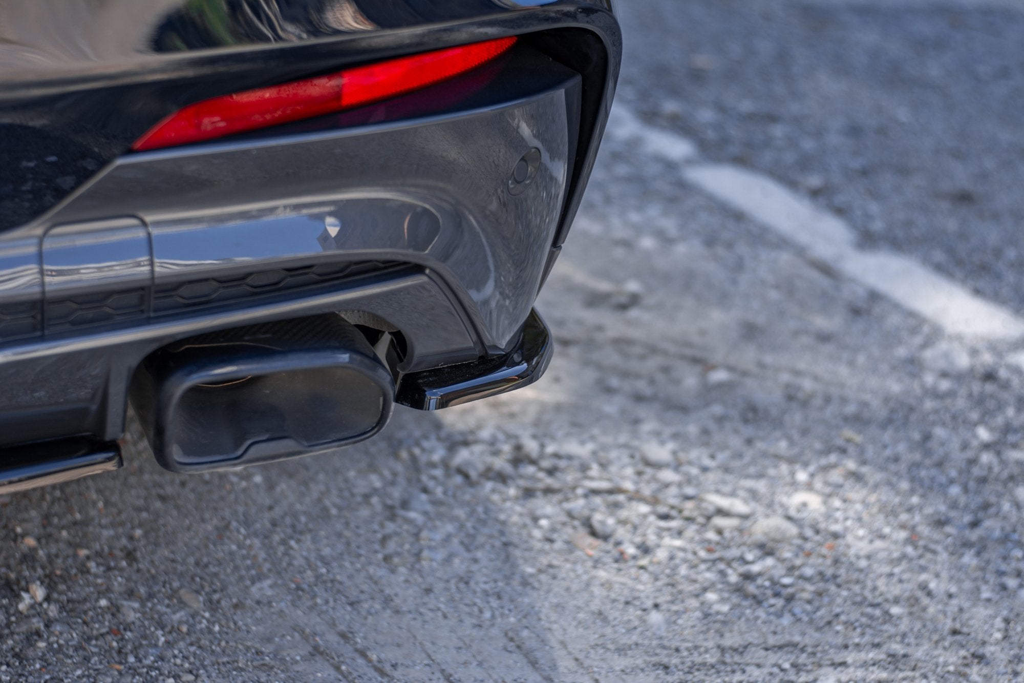 Flaps Heckansatz Diffusor für BMW X4 M40i G02