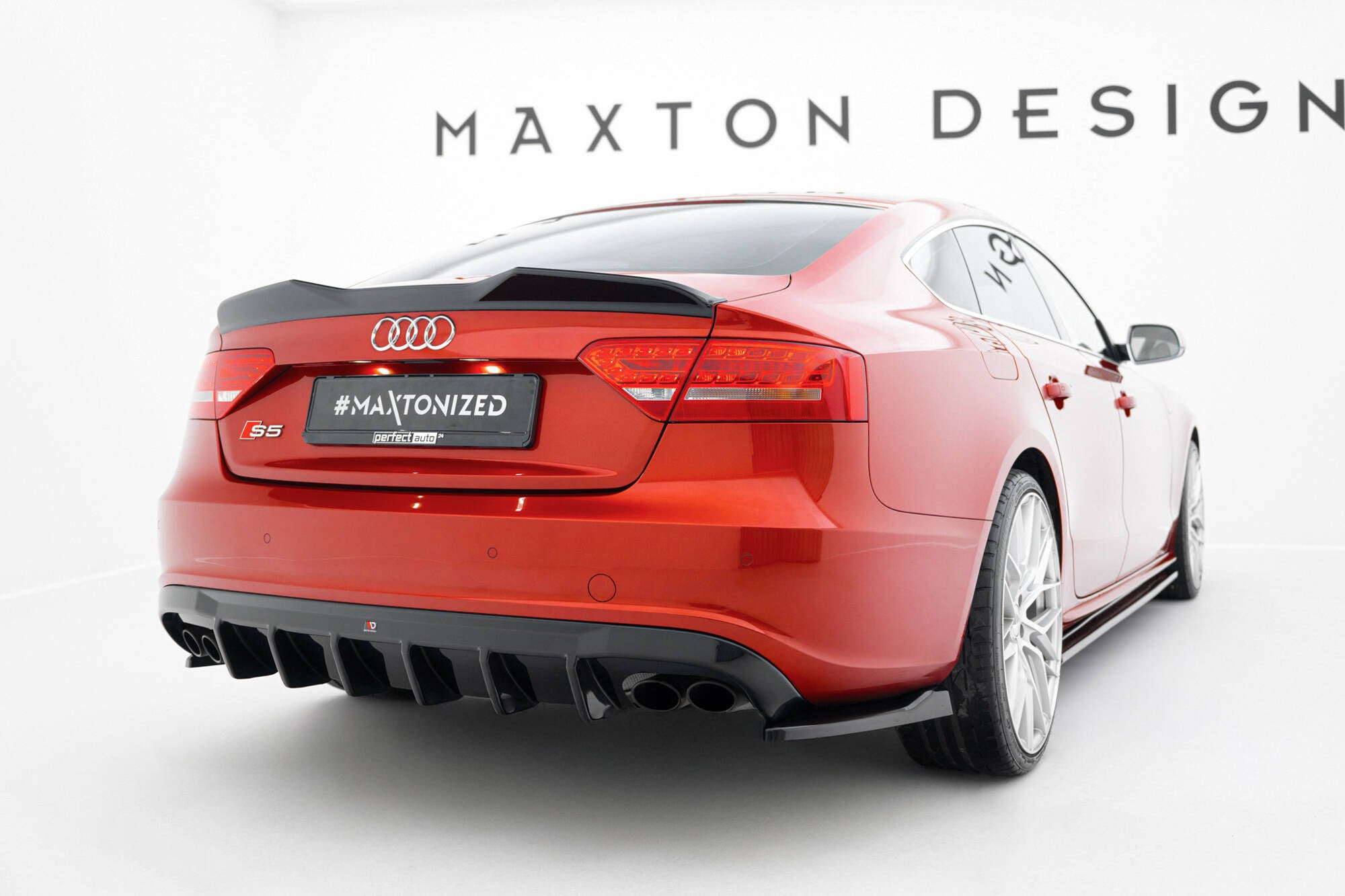 Spoiler CAP 3D für Audi A5 Sportback S-Line / S5 8T / 8T Facelift