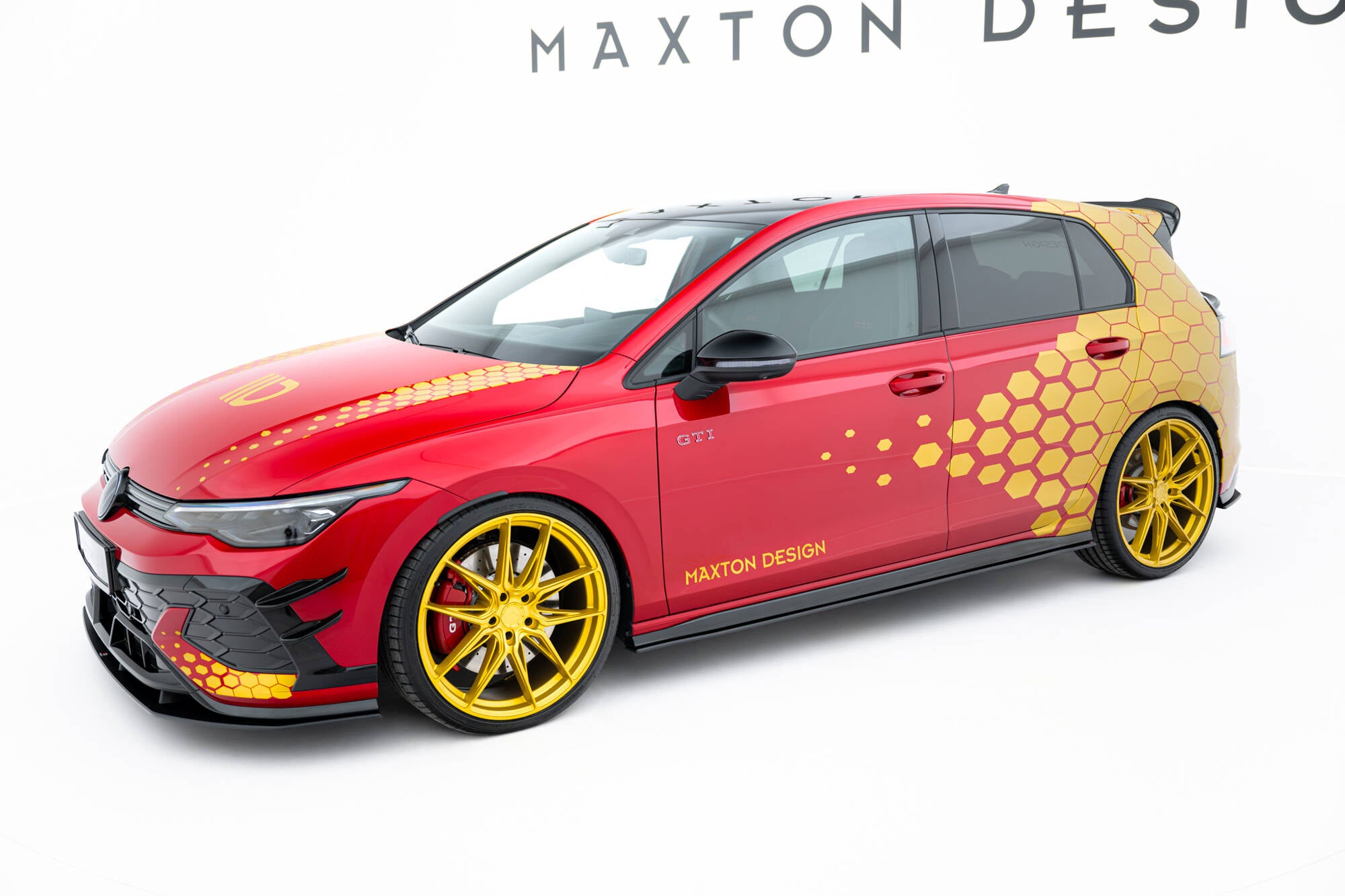 Street Pro Seitenschweller Ansatz für VW Golf GTI Clubsport Mk8 Facelift