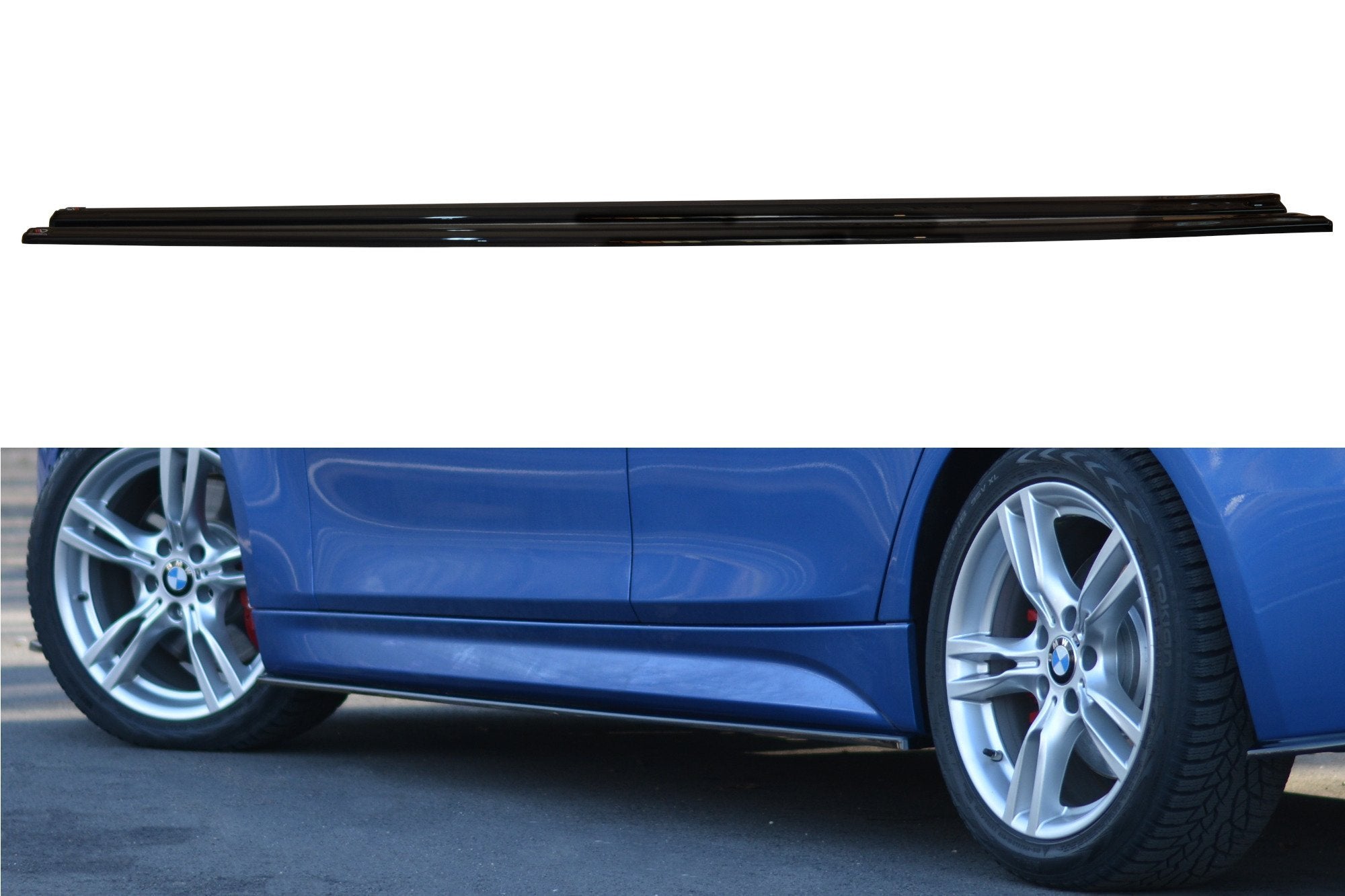 Seitenschweller Ansatz für BMW 3er M-Paket F30 / F30 Facelift