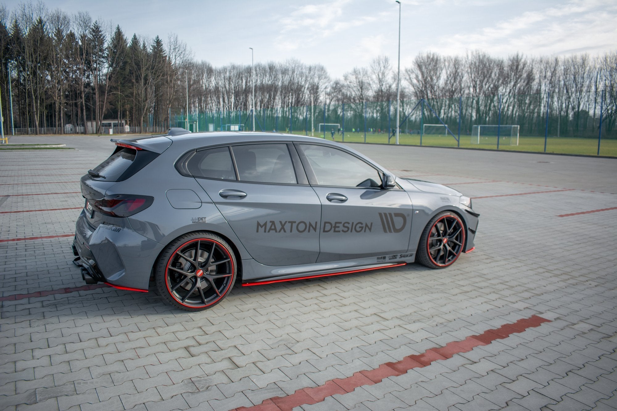 Flaps Heckansatz V2 Diffusor für BMW 1er F40 M - Paket