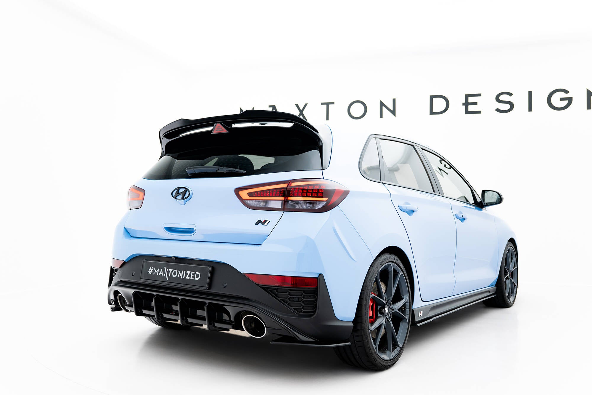 Spoiler CAP V.2 für Hyundai I30 N Hatchback Mk3 / Mk3 Facelift