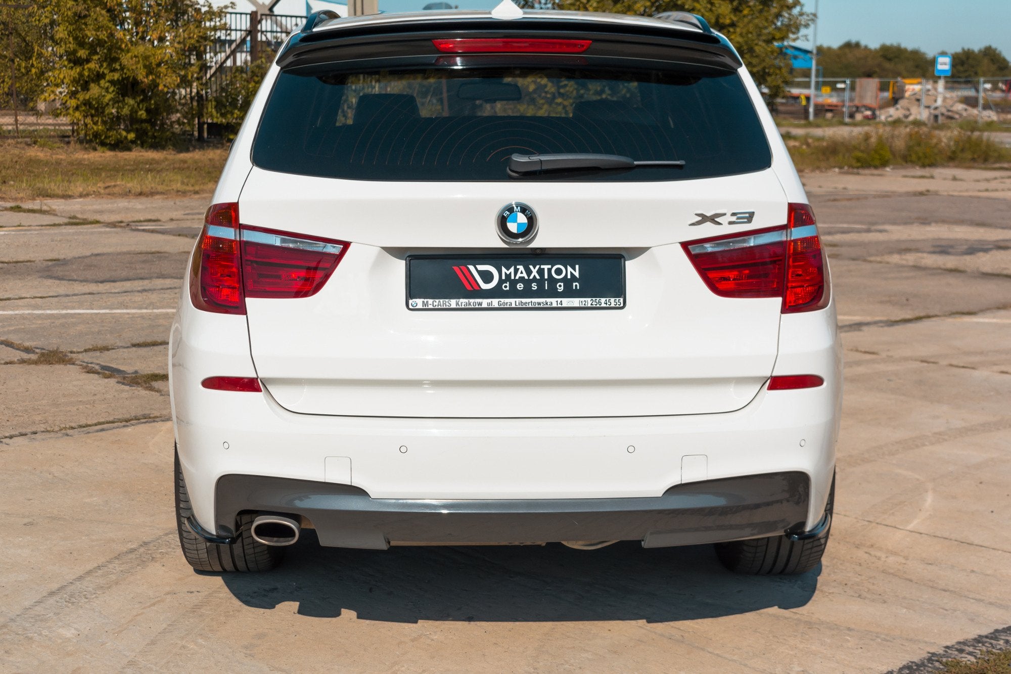 Flaps Heckansatz Diffusor für BMW X3 M-Paket F25 Facelift