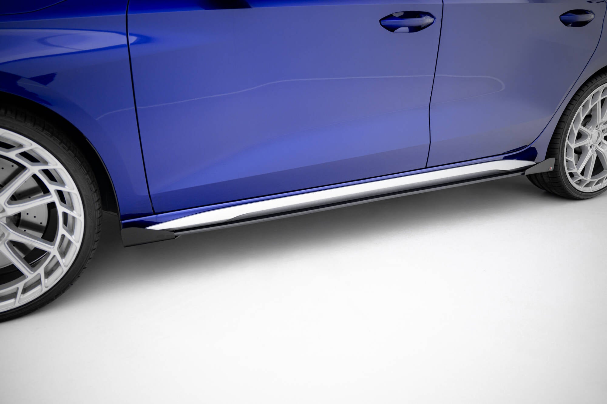 Street Pro Seitenschweller Ansatz + Flaps für Audi A3 S-Line Limousine / S3 Limousine 8Y Facelift