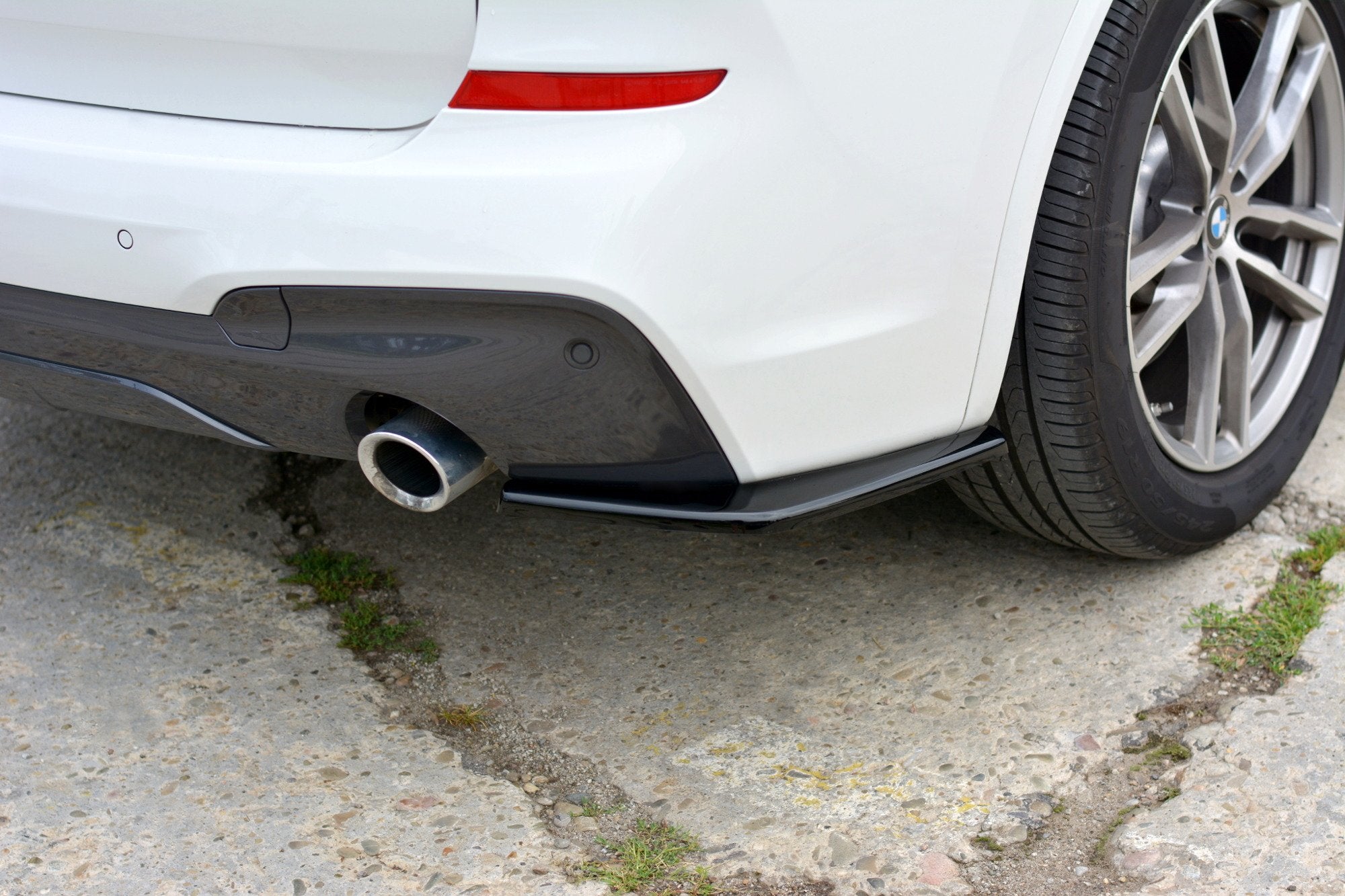 Flaps Heckansatz Diffusor für BMW X3 G01 M Paket