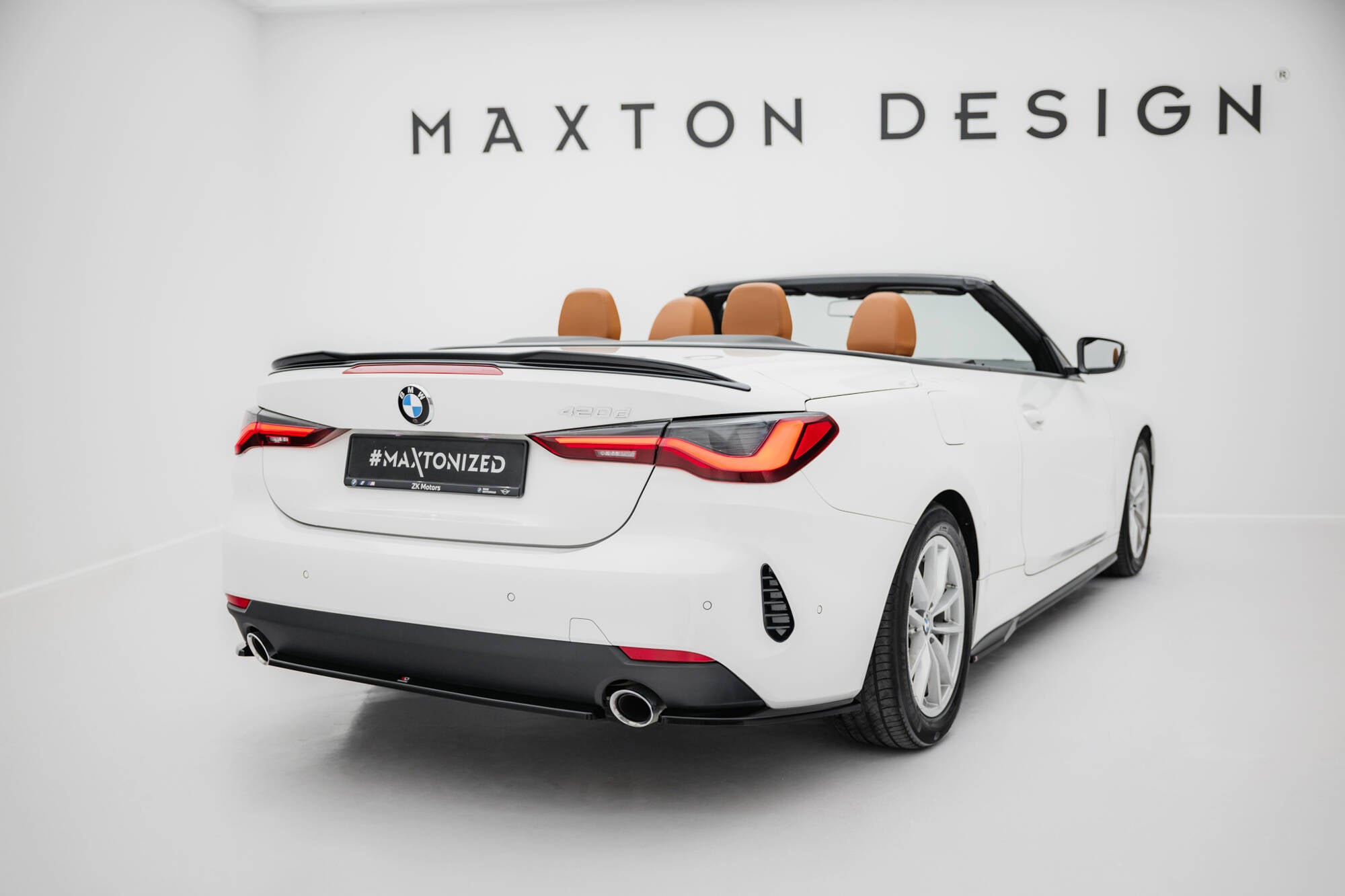 Flaps Heckansatz Diffusor für BMW 4er Coupe / Cabrio G22 / G23