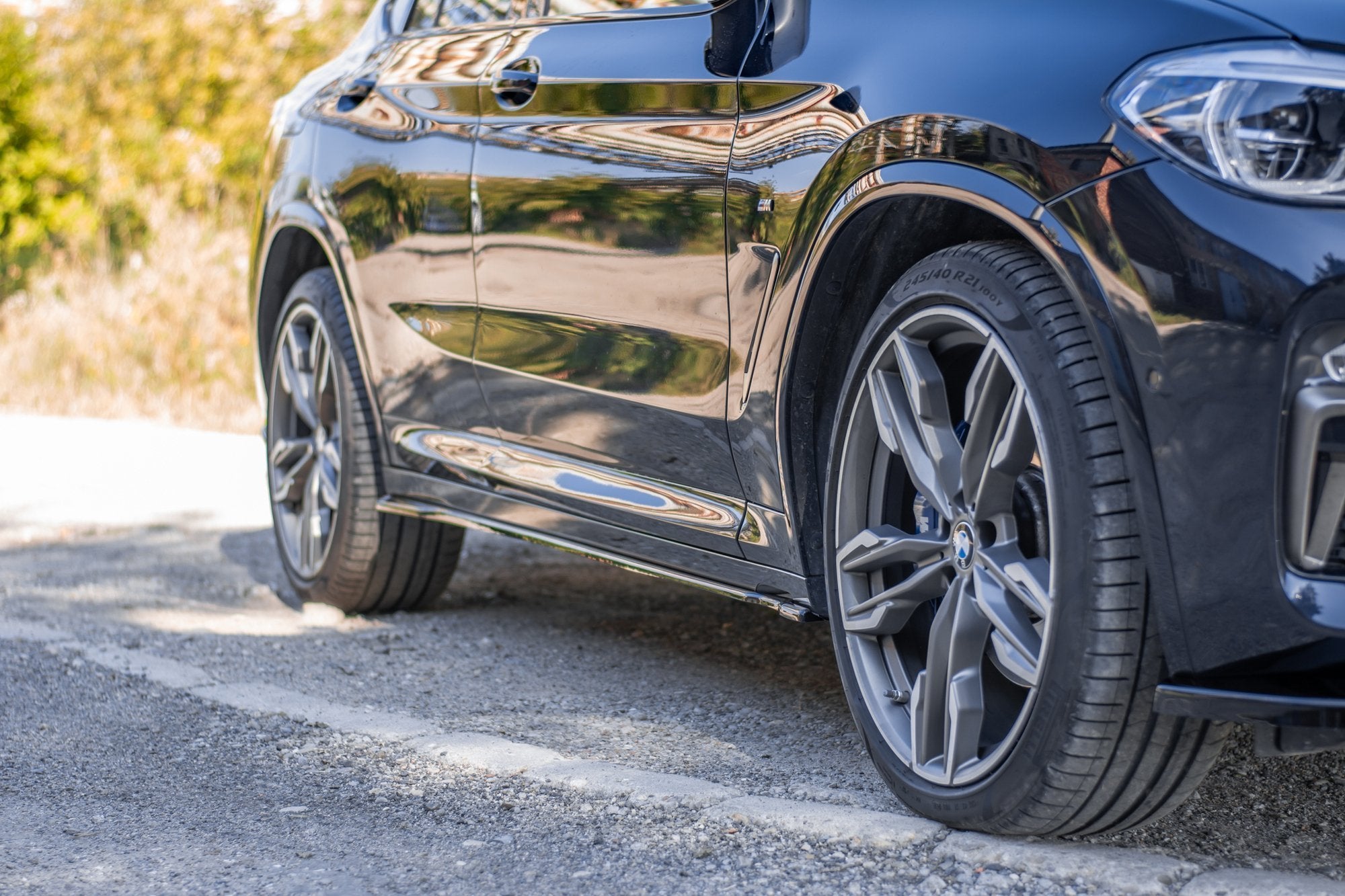 Seitenschweller Ansatz für BMW X4 M-Paket G02