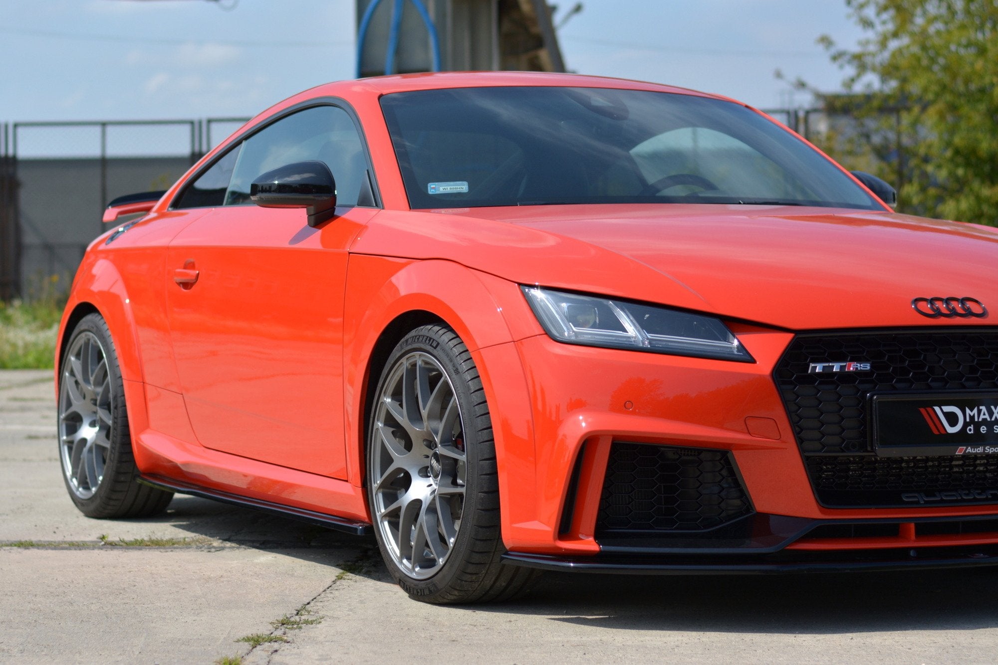 Seitenschweller Ansatz für Audi TT RS 8S