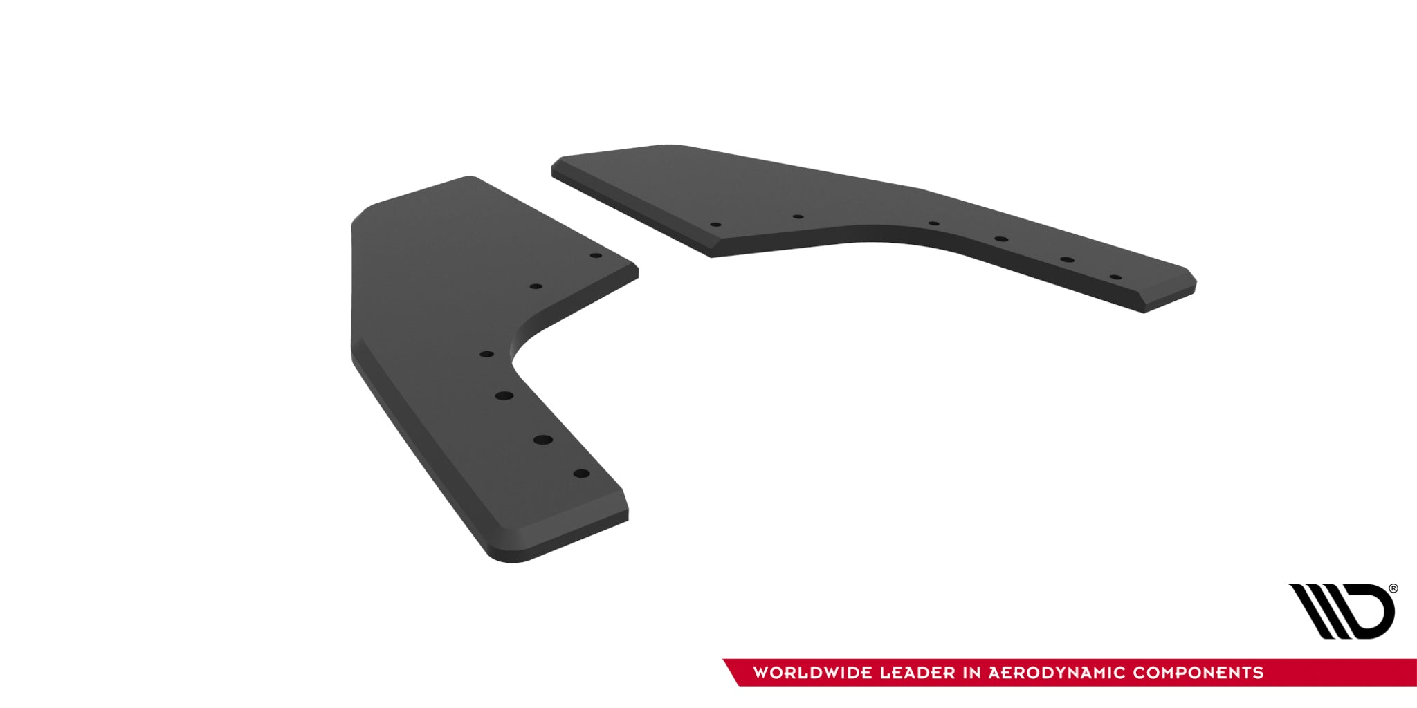 Street Pro Heck Ansatz Flaps Diffusor V2 für VW Golf R Mk8 / Mk8 Facelift